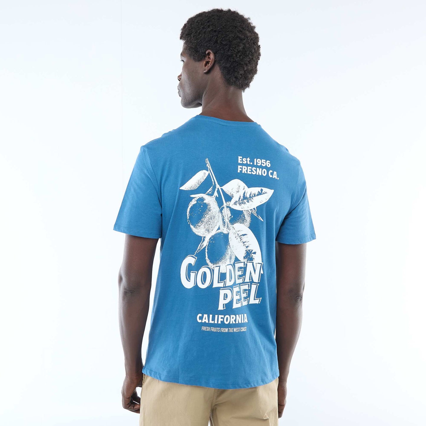 Printed Graphic T-shirt BLUE