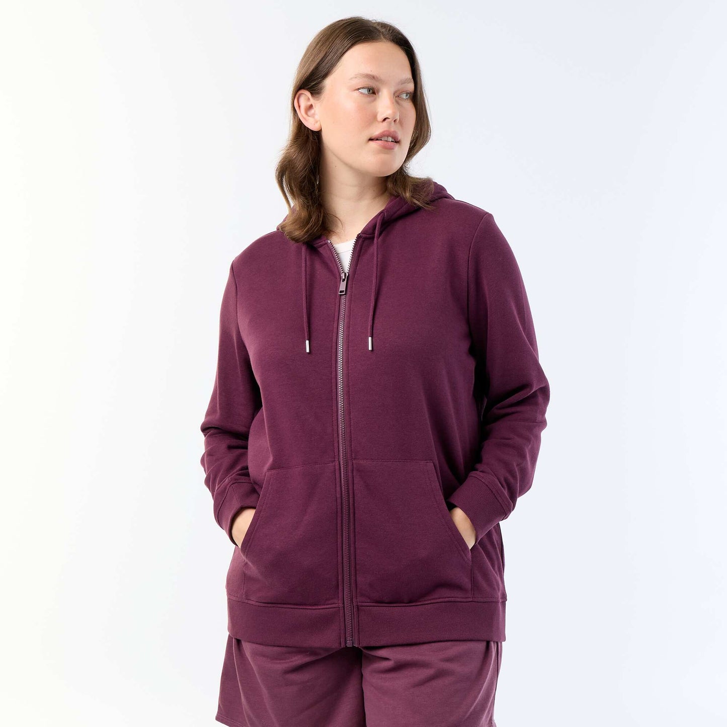 Basic Fleece Sweatshirt PINK