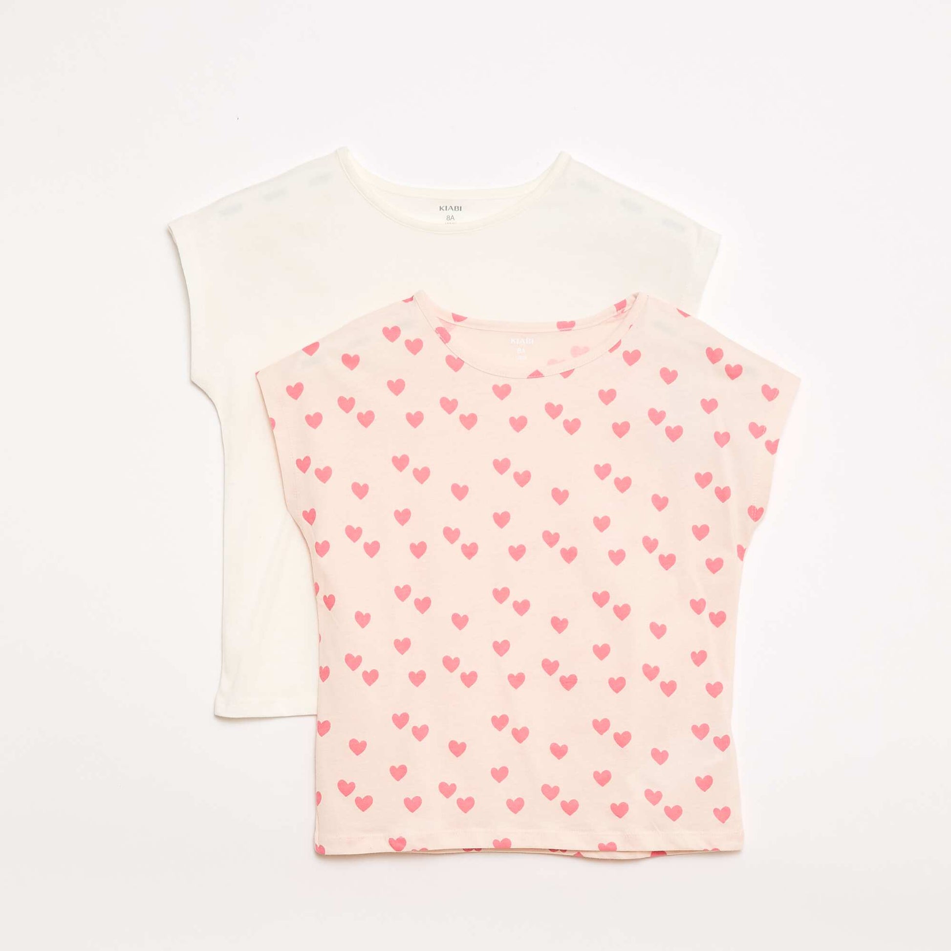 2-Pack of Short-Sleeve T-Shirts - 2 Pieces PINK