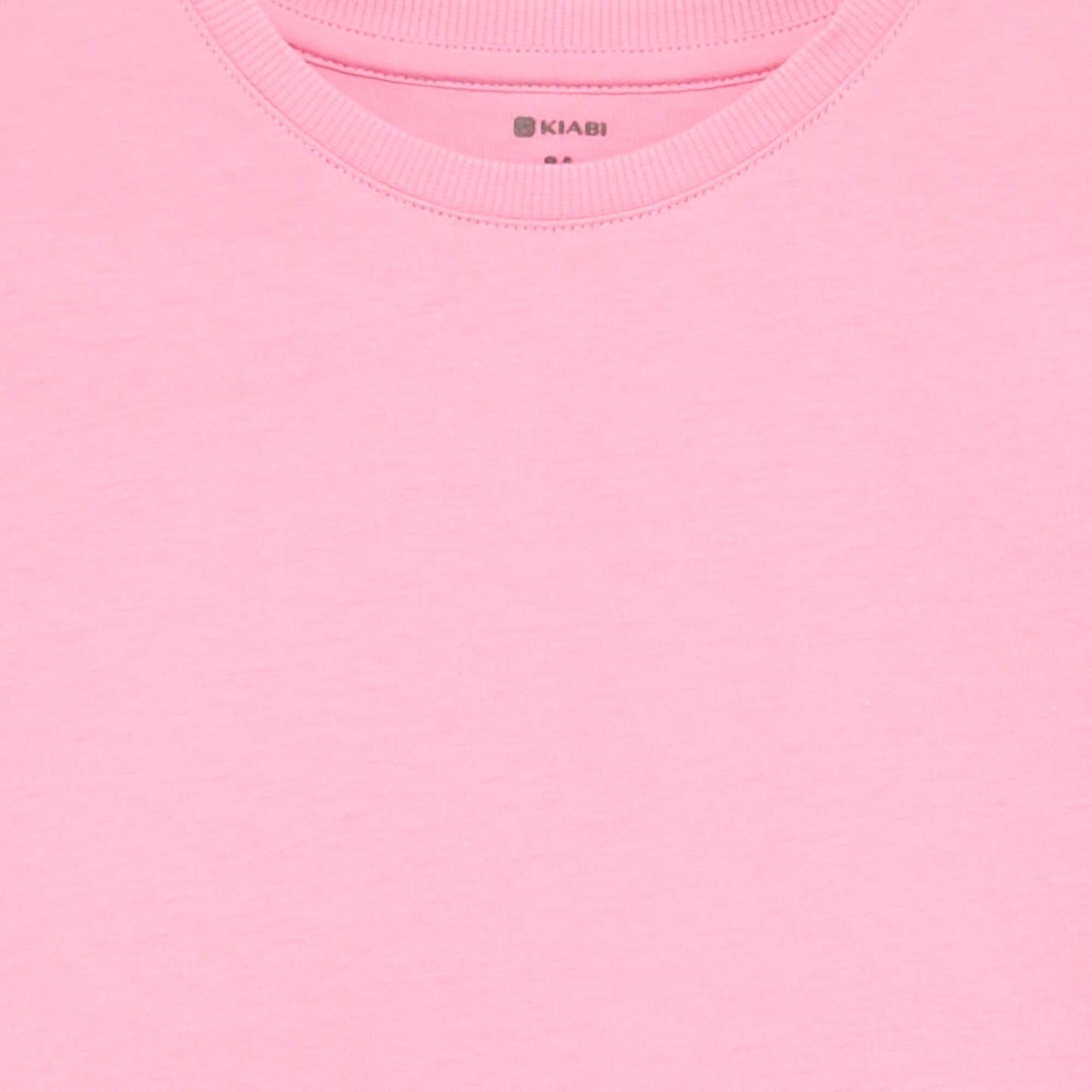 Short-sleeved Tough Cotton T-shirt PINK