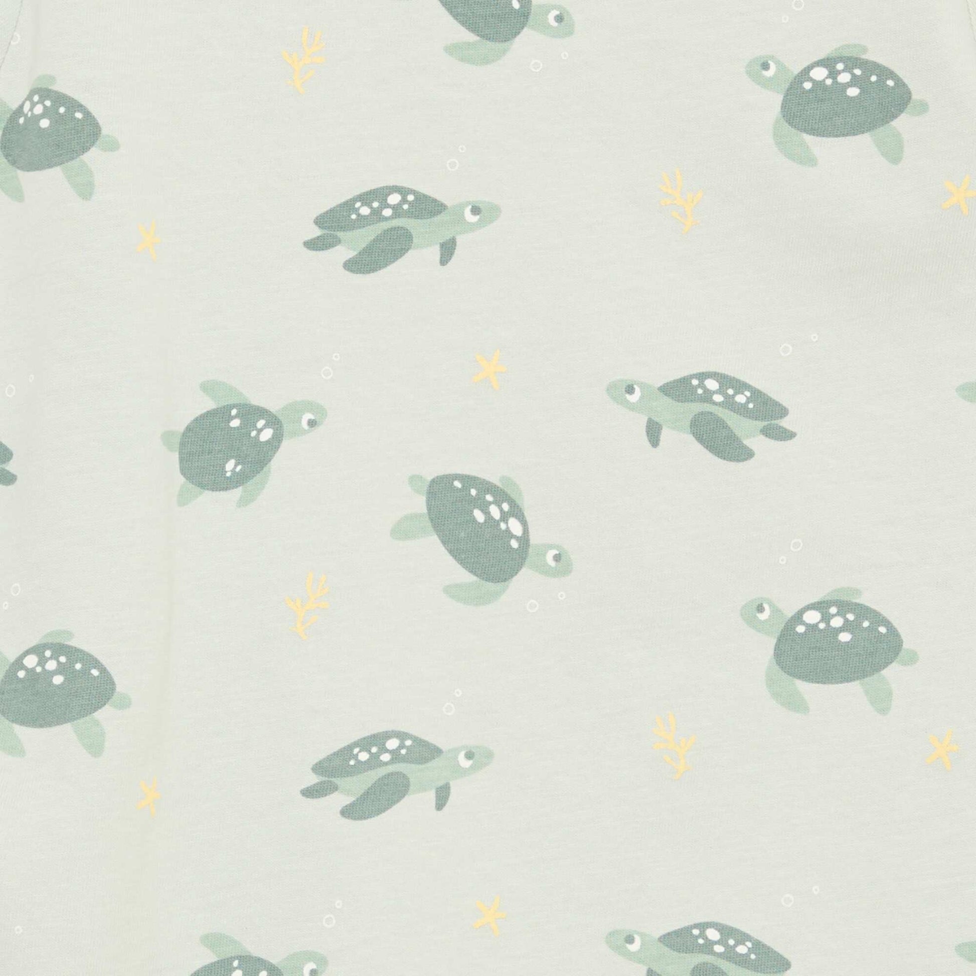 Short Pajama Set T-Shirt + Shorts - 2 Piece GREEN