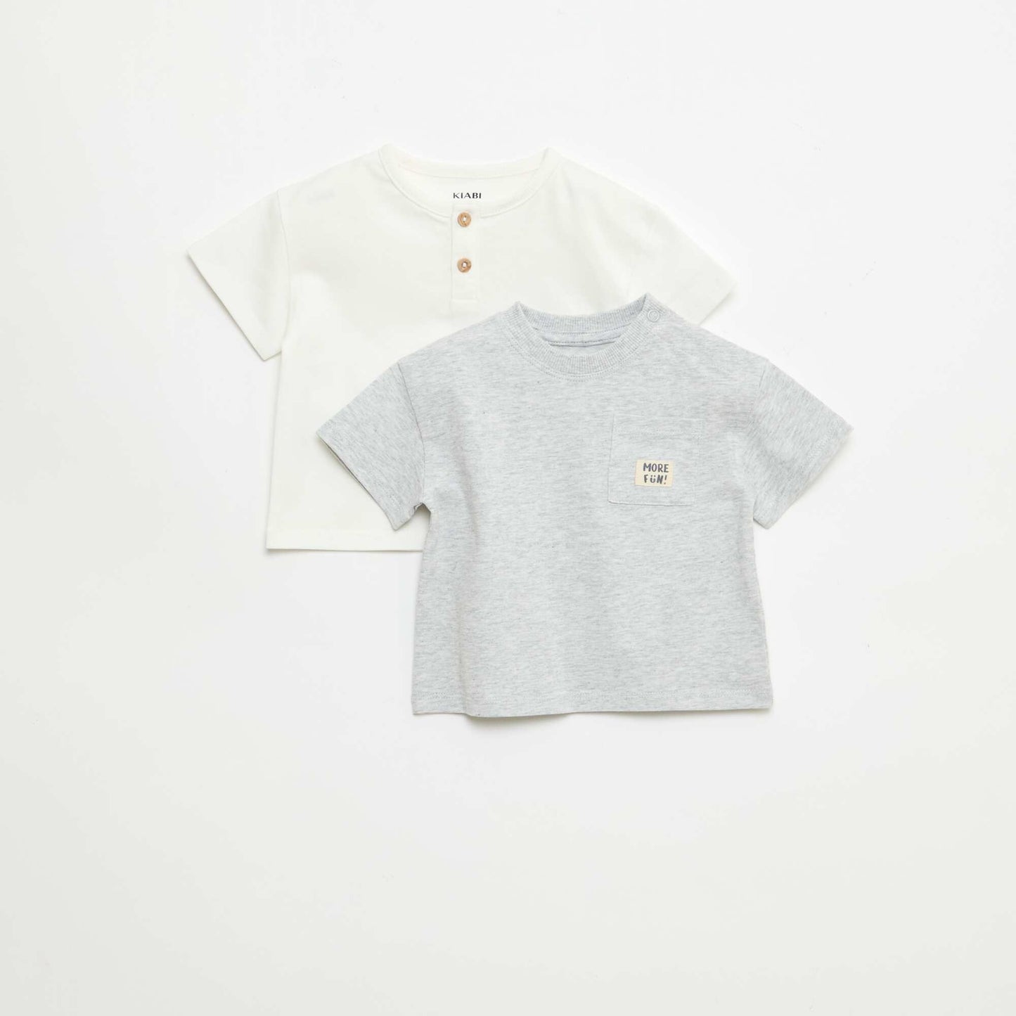 2-Pack of Short-Sleeve T-Shirts WHITE