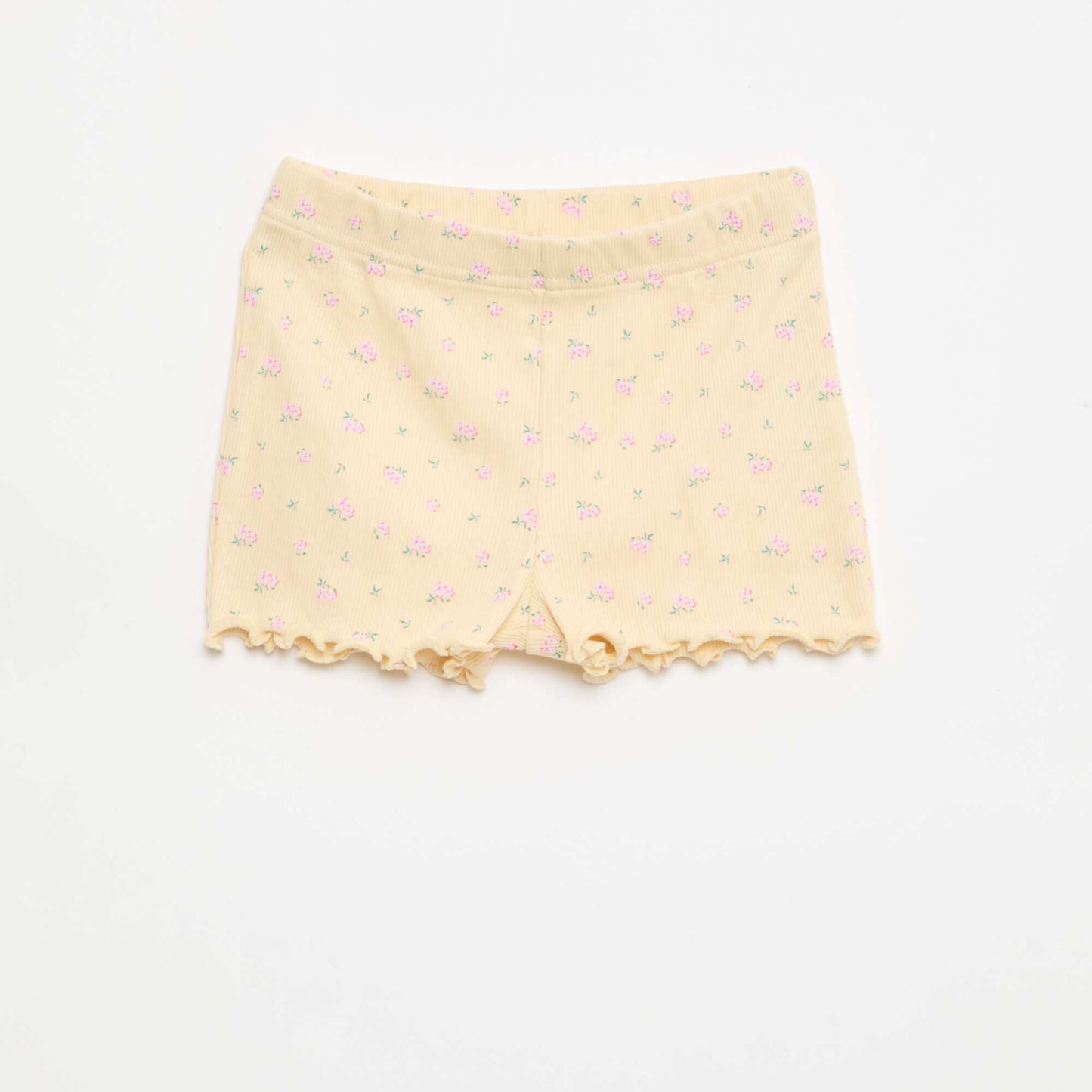 Short Pajama Set - T-shirt + Shorts - 2 Piece BEIGE