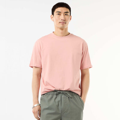 Comfort Fit / Oversized Plain T-shirt PINK