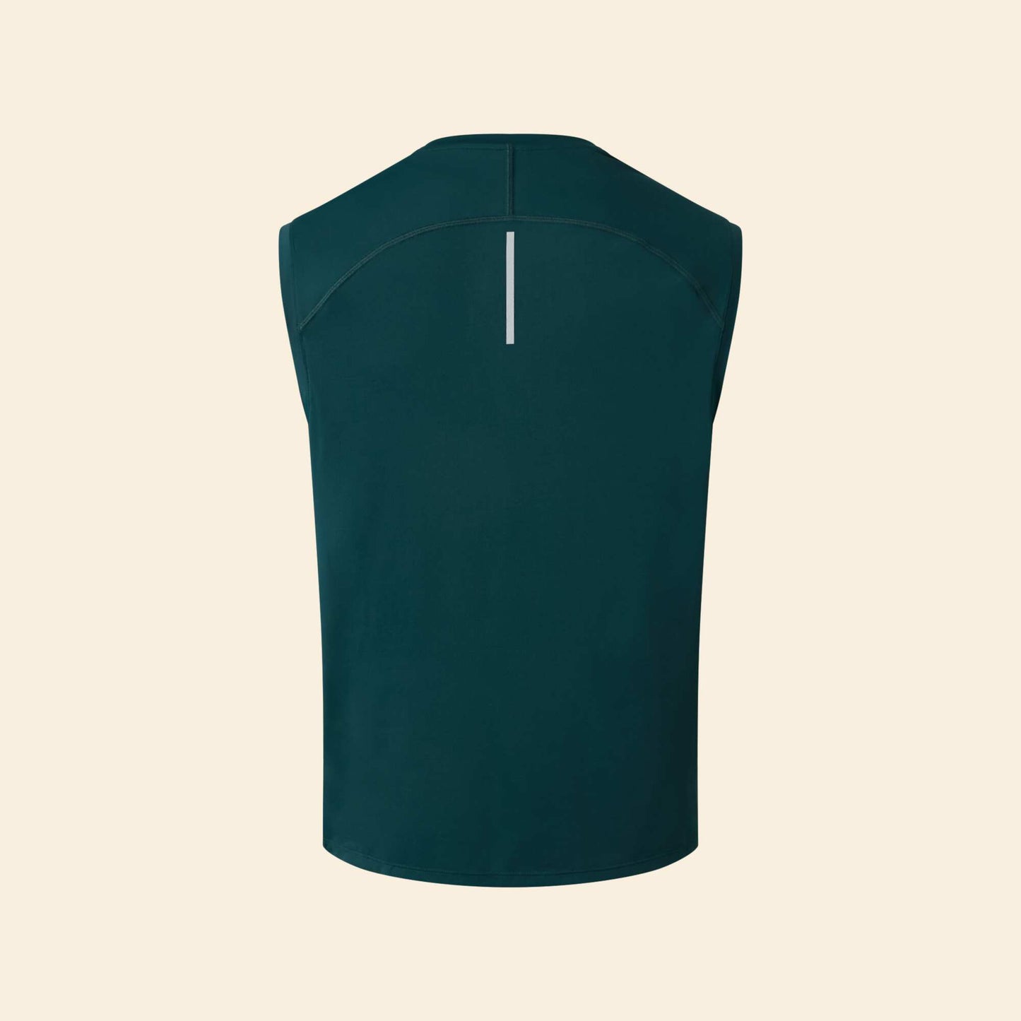 Sports Tank Top with Mesh Sides GREEN