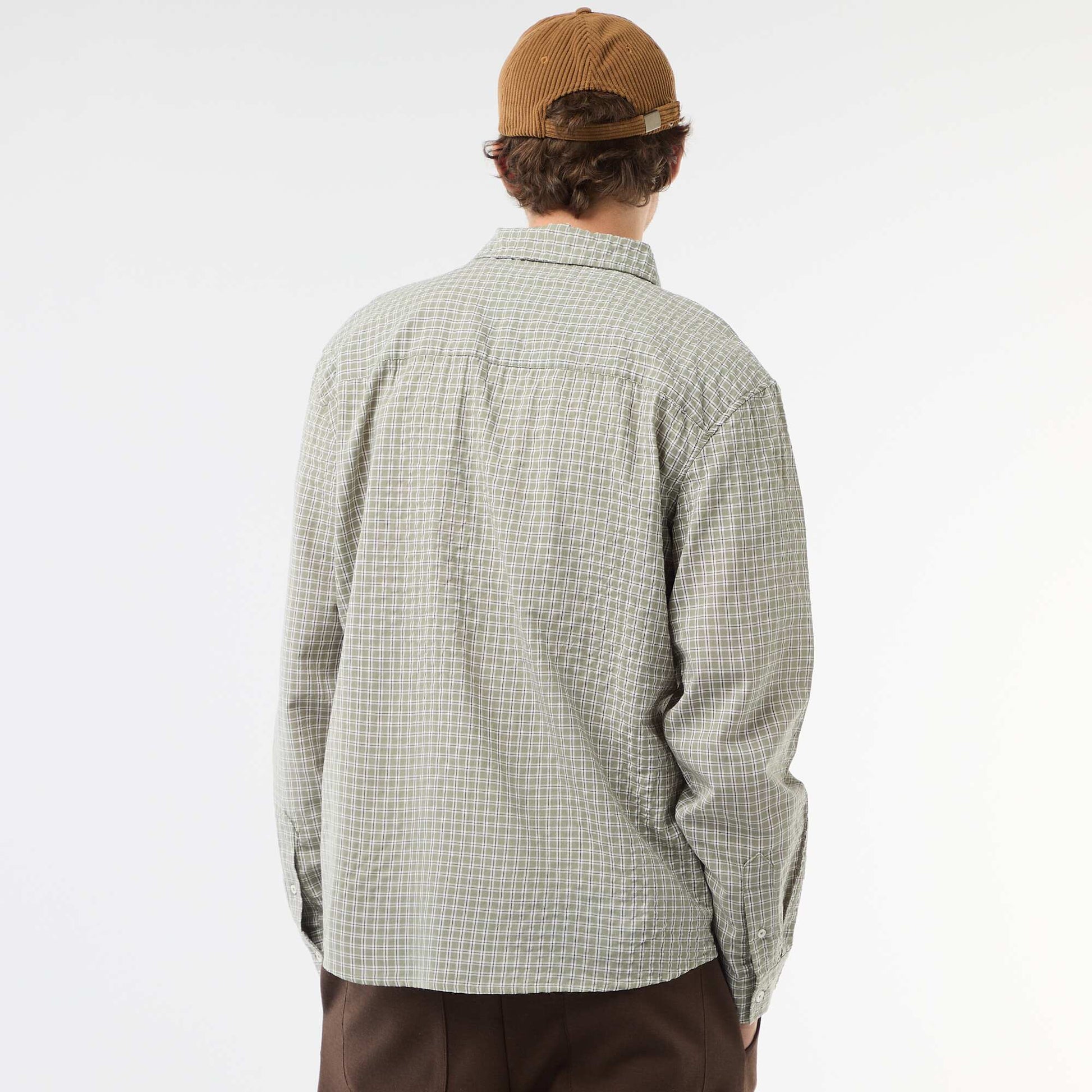 Checked Shirt KHAKI