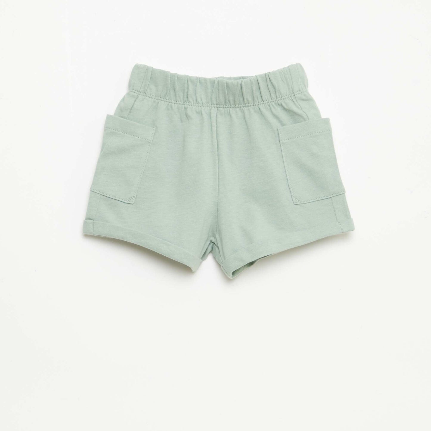 2-Piece Short and T-Shirt Set WHITE