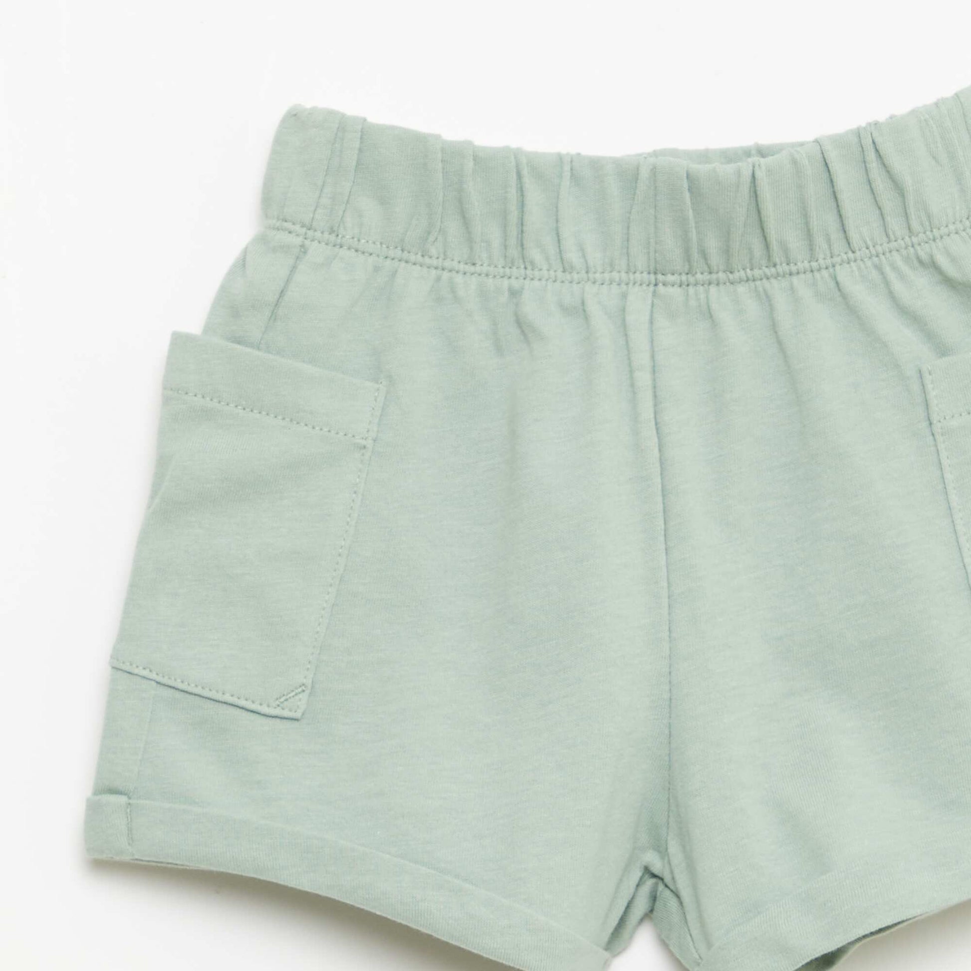 2-Piece Short and T-Shirt Set WHITE