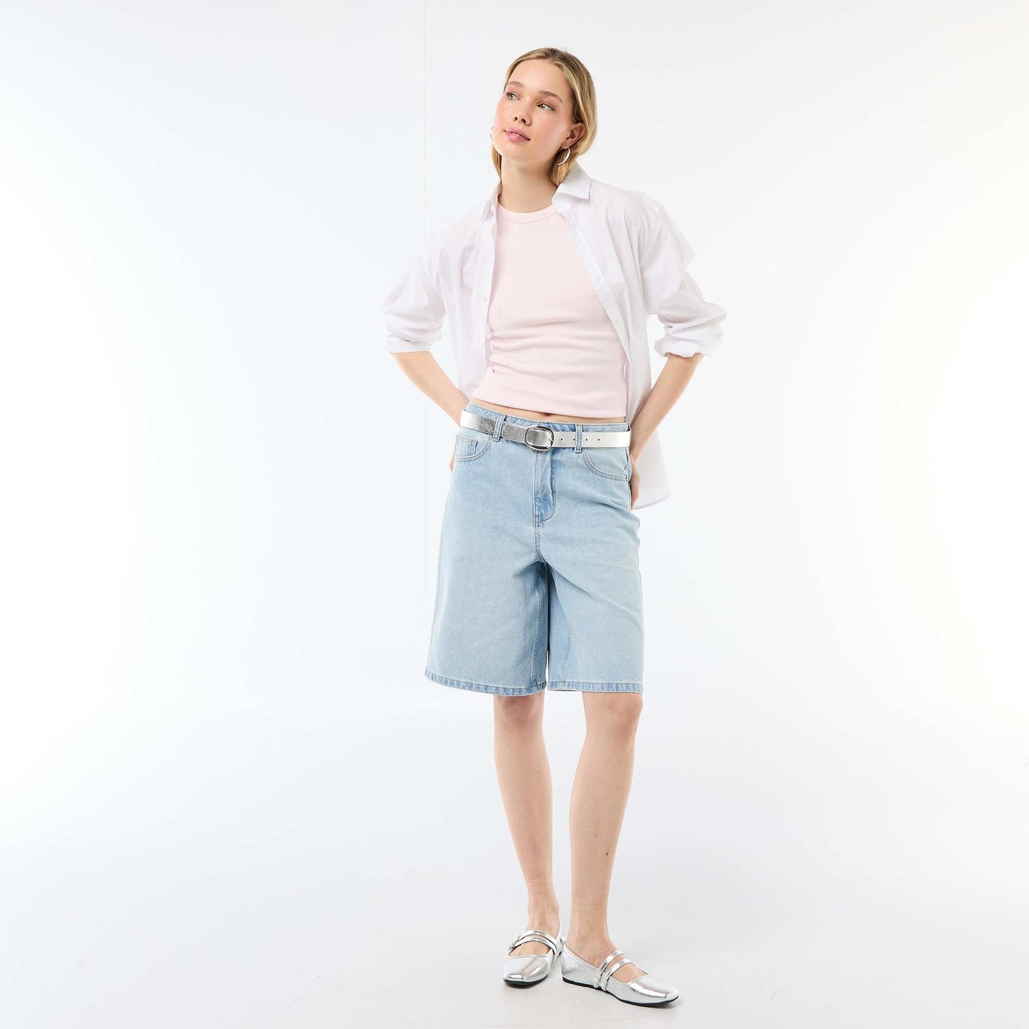 Sleeveless Tank Top with American Armholes PINK