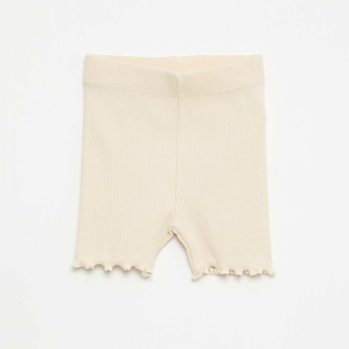 2-Pack Ribbed Leggings BEIGE
