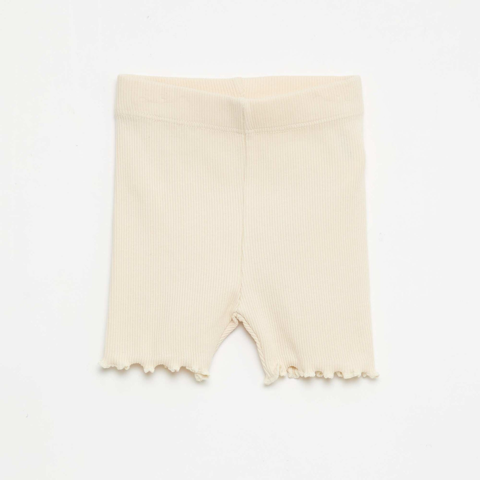 2-Pack Ribbed Leggings BEIGE