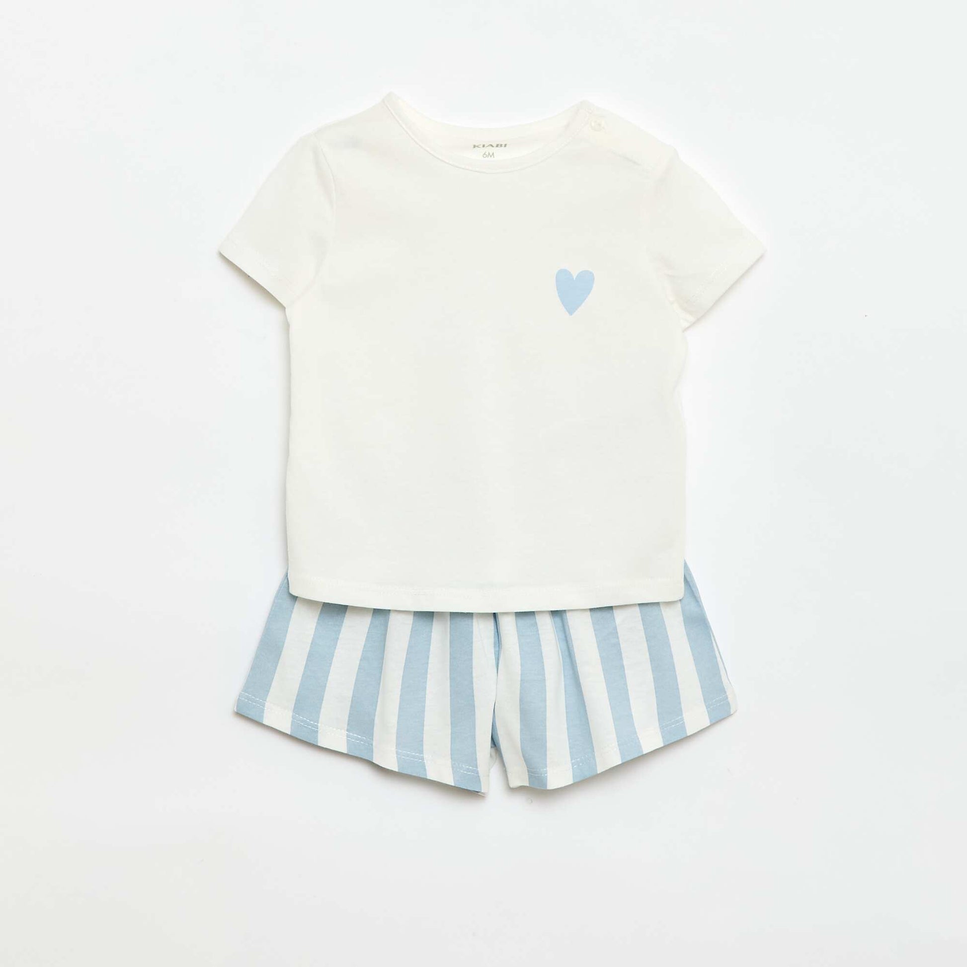 All-Over Outfit T-Shirt + Shorts BLUE