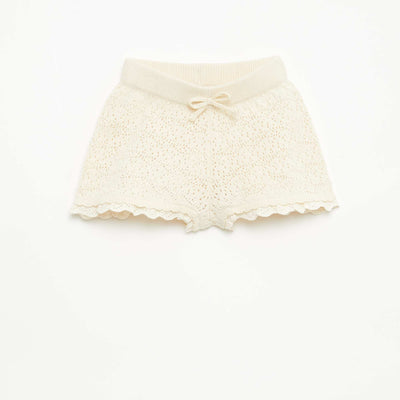 Knit Shorts WHITE