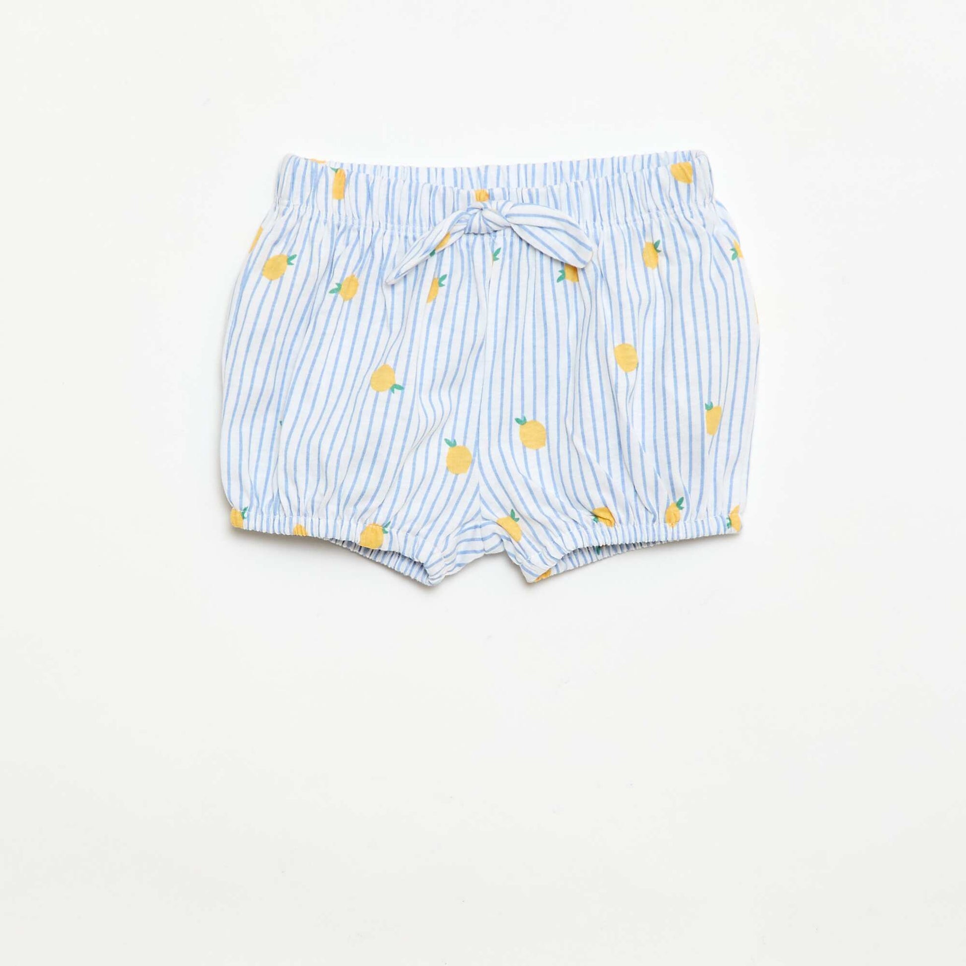 2-pack shorts with decorative bows BLUE