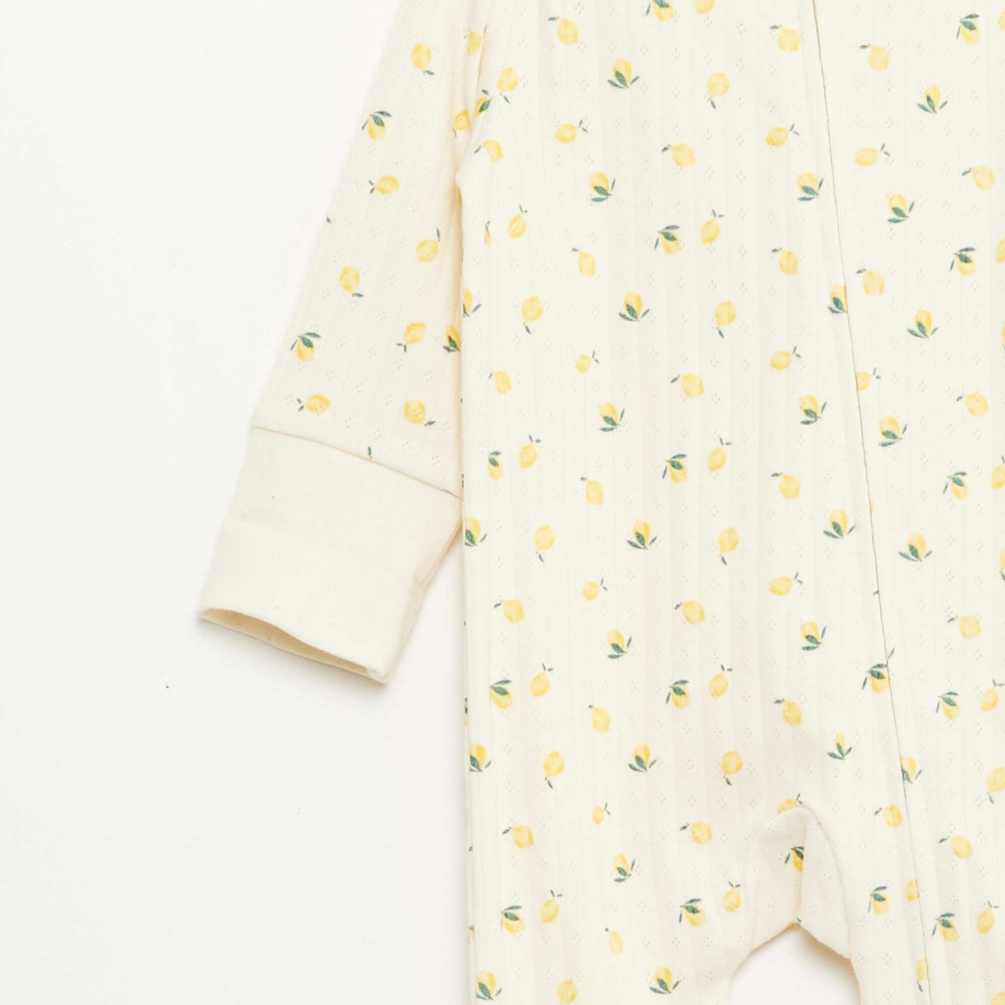 Evolutive Bodysuit + Ribbed Knit Sleepsuit Set YELLOW
