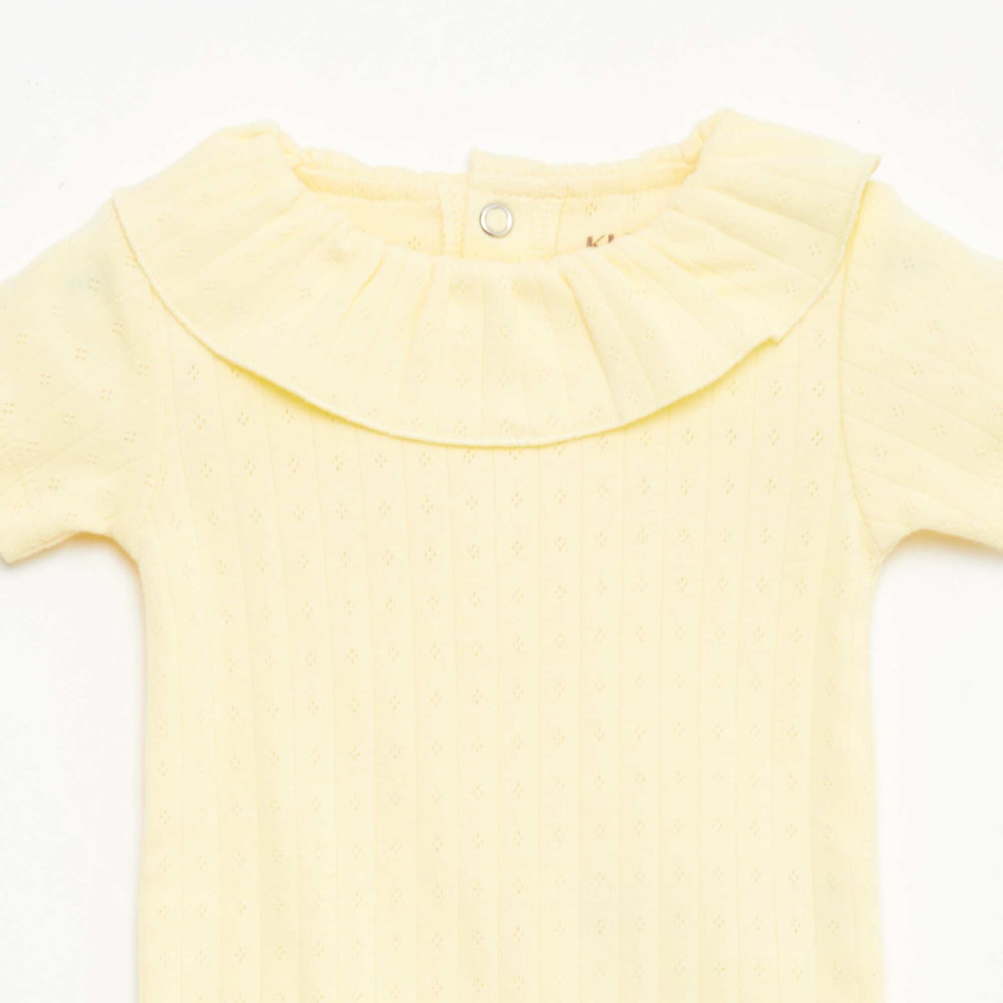 Evolutive Bodysuit + Ribbed Knit Sleepsuit Set YELLOW