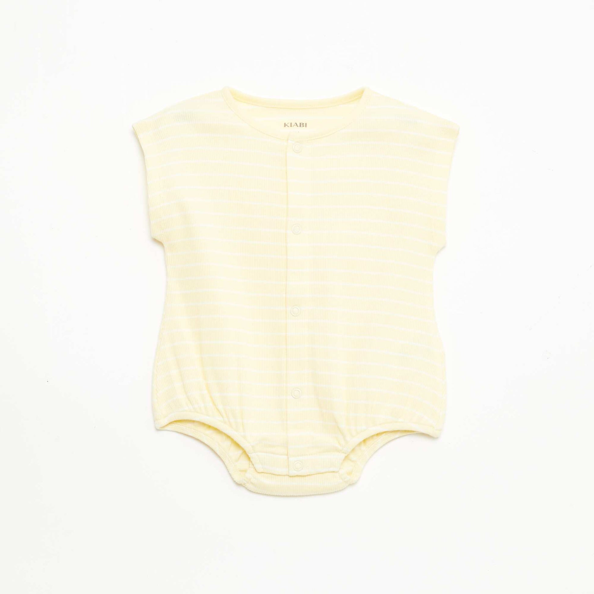 Set of 2 Rompers YELLOW