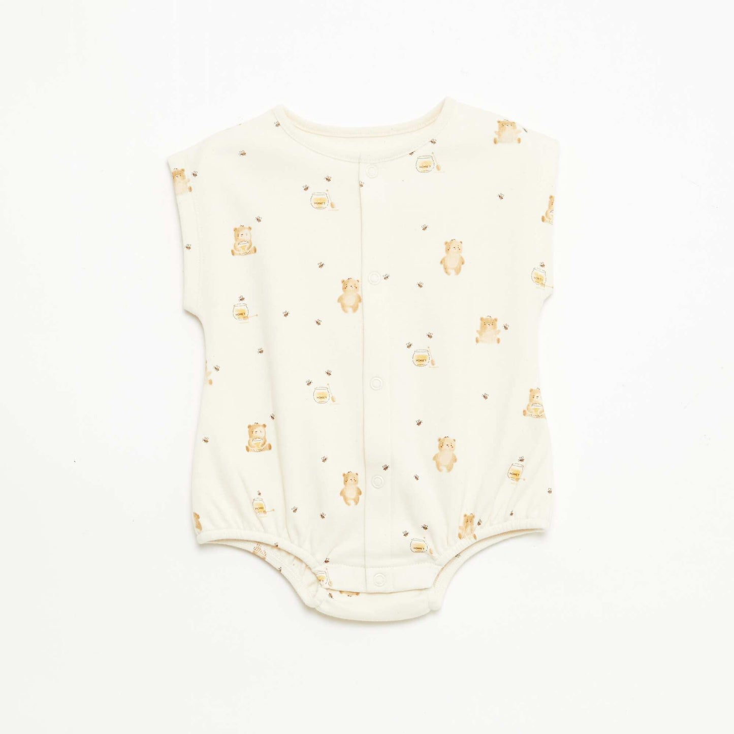 Set of 2 Rompers YELLOW