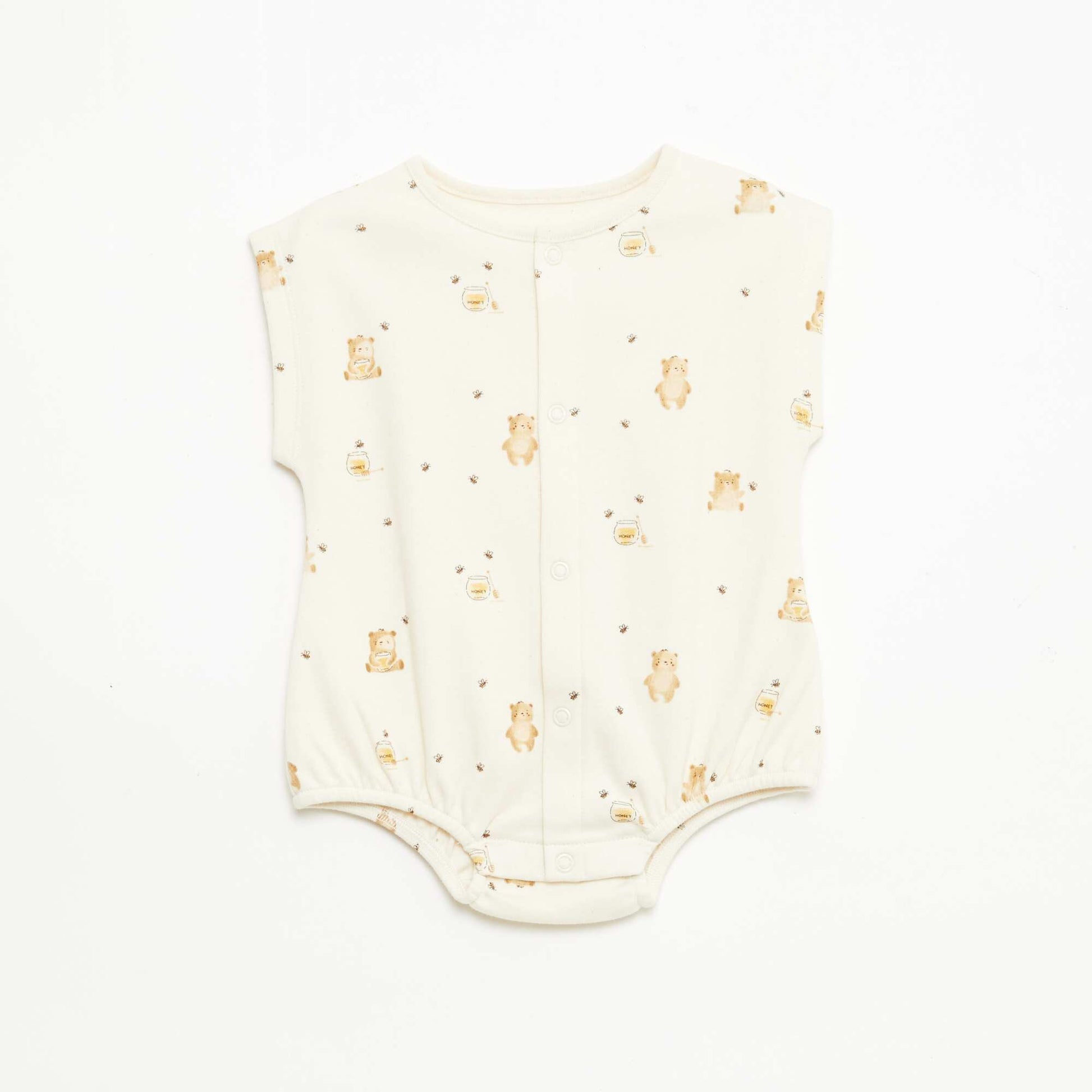 Set of 2 Rompers YELLOW
