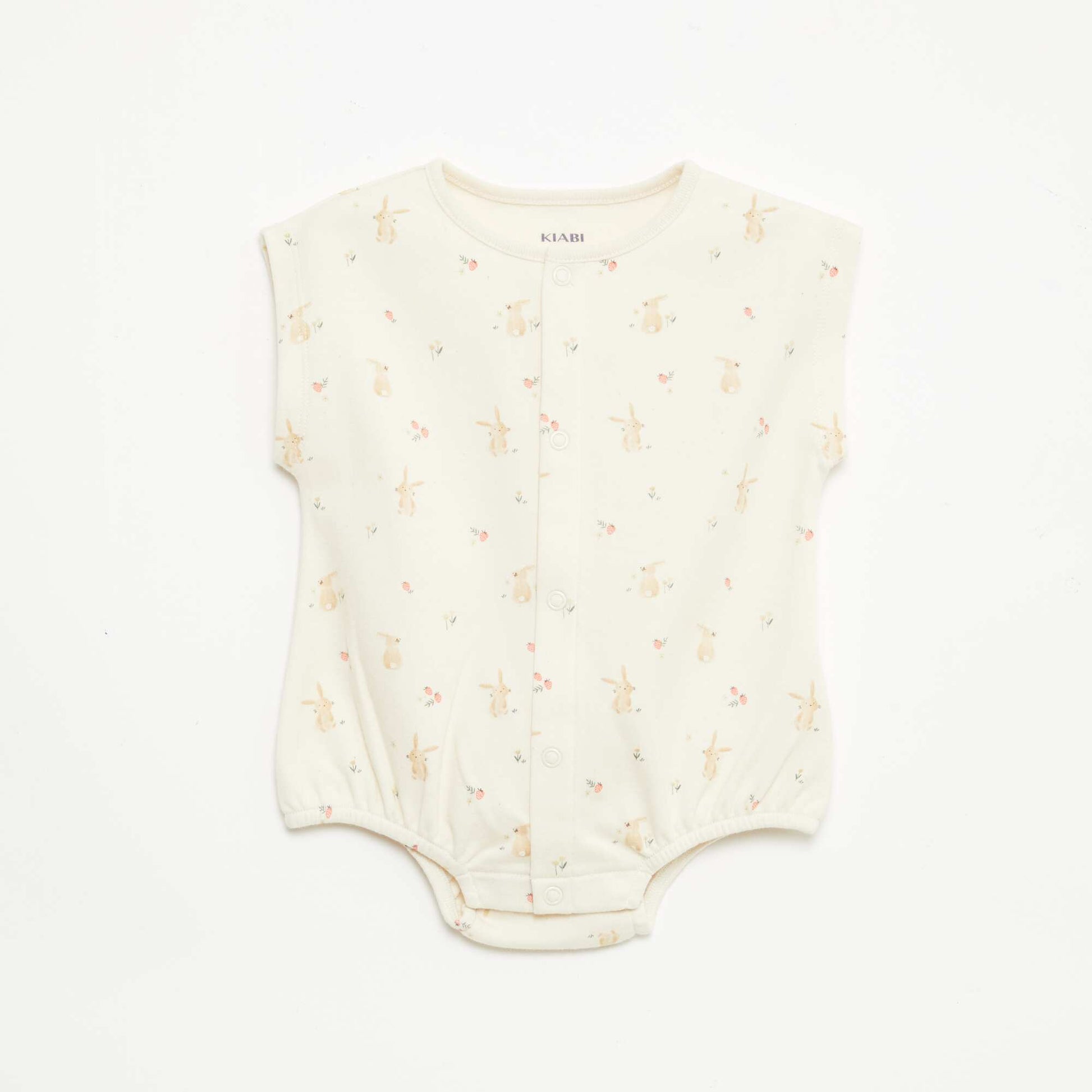 Set of 2 Rompers WHITE