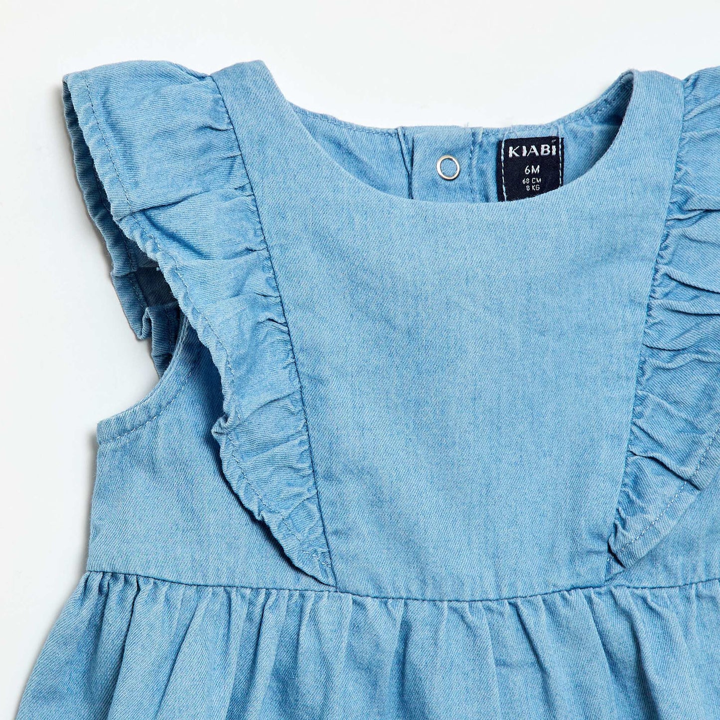 Denim Dress & Bloomers Set - 2-Piece BLUE