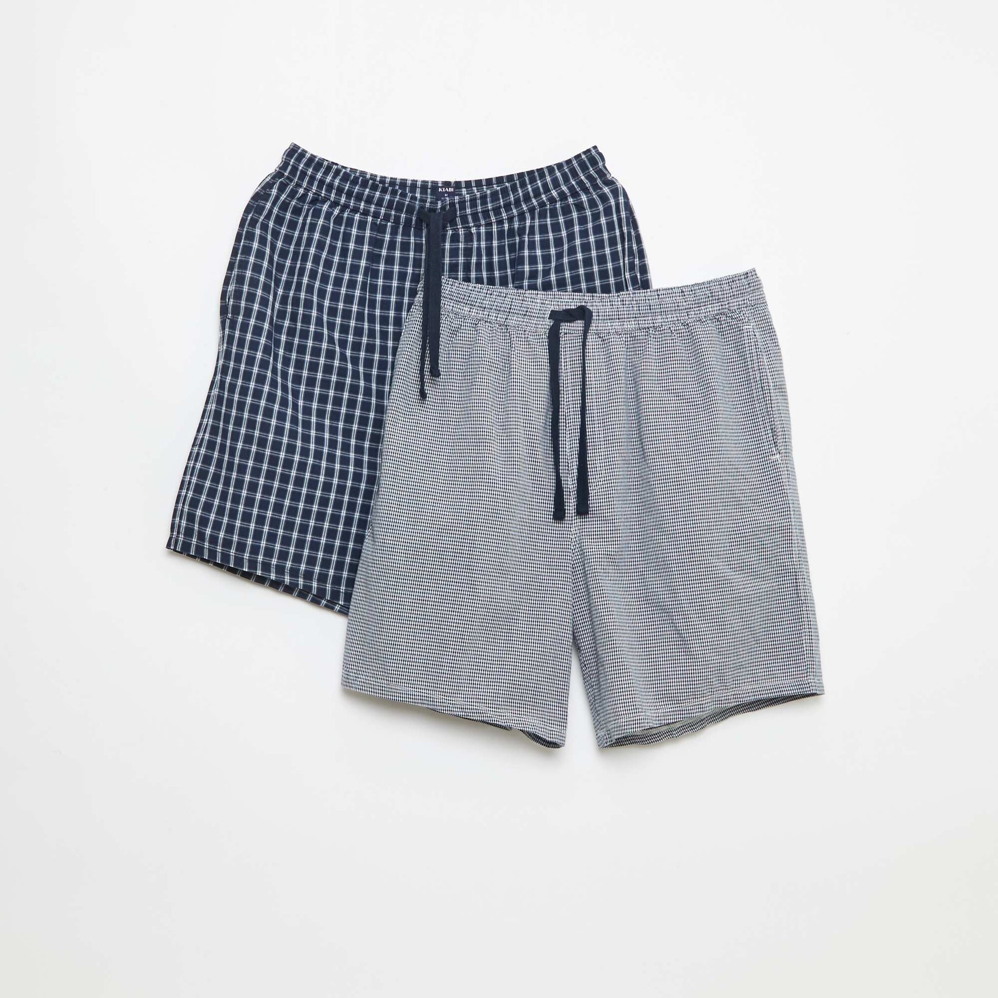 Two-Pack Night Shorts with Pockets BLUE