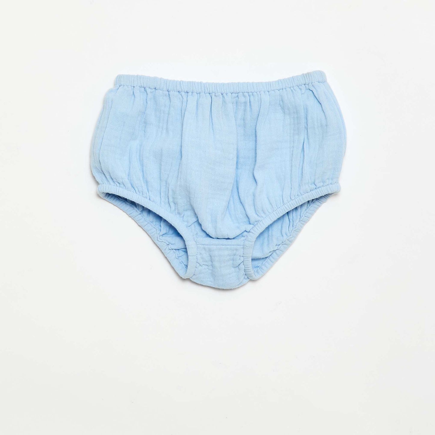2-piece set - Short-sleeved dress + bloomers BLUE
