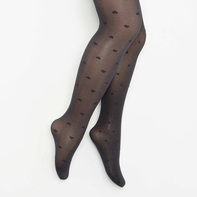 2-Pack Printed Lightweight Tights BLACK
