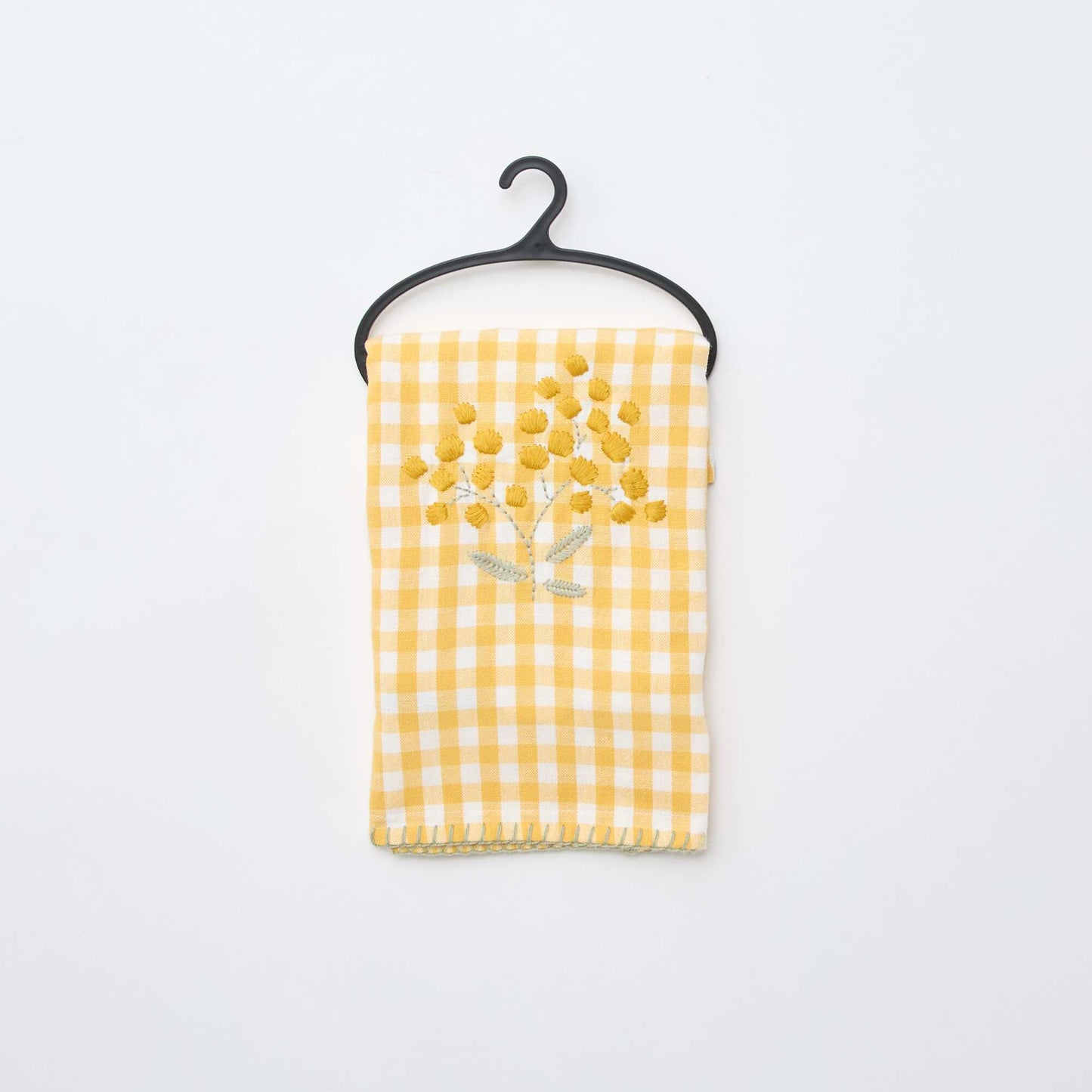 Embroidered Cushion Cover YELLOW
