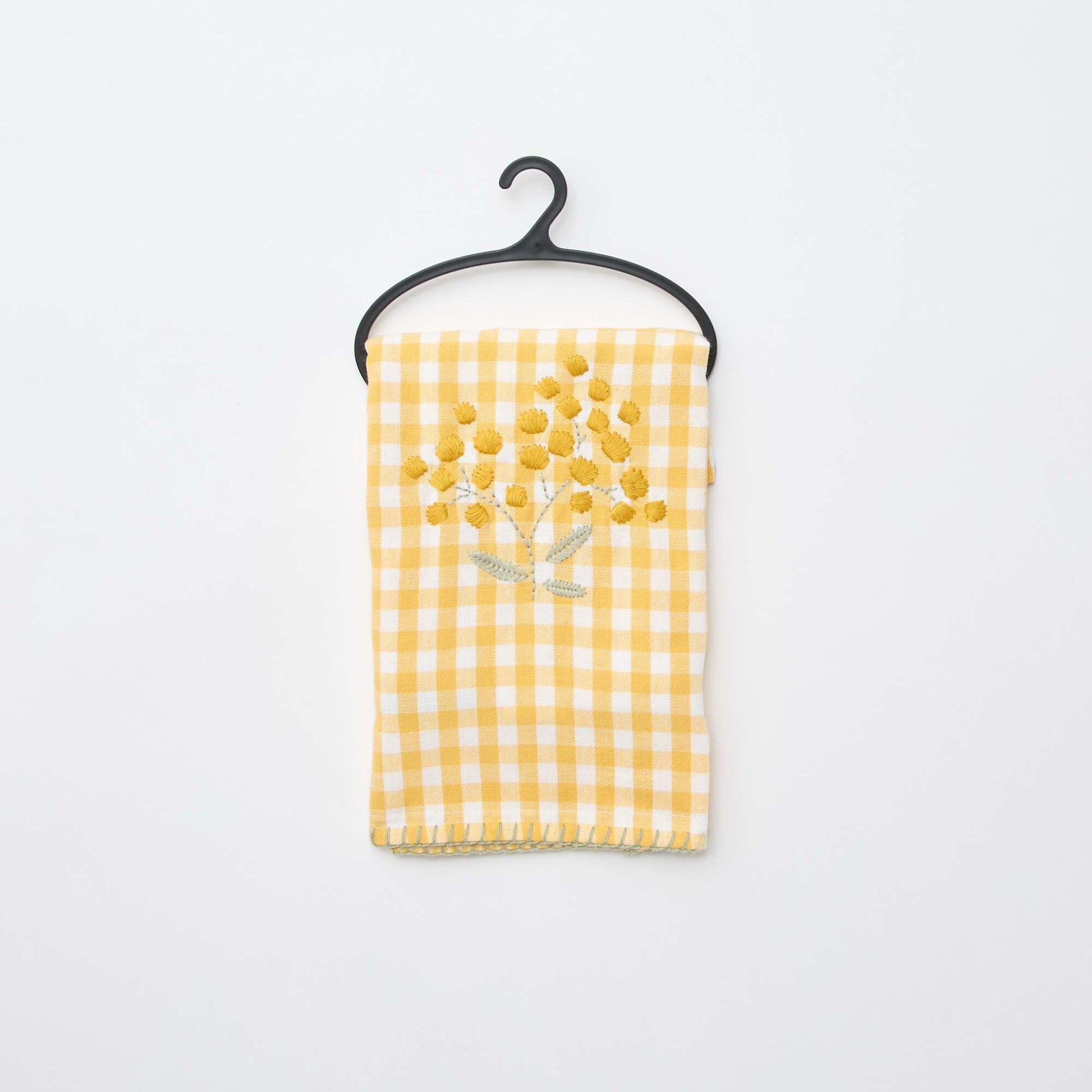 Embroidered Cushion Cover YELLOW