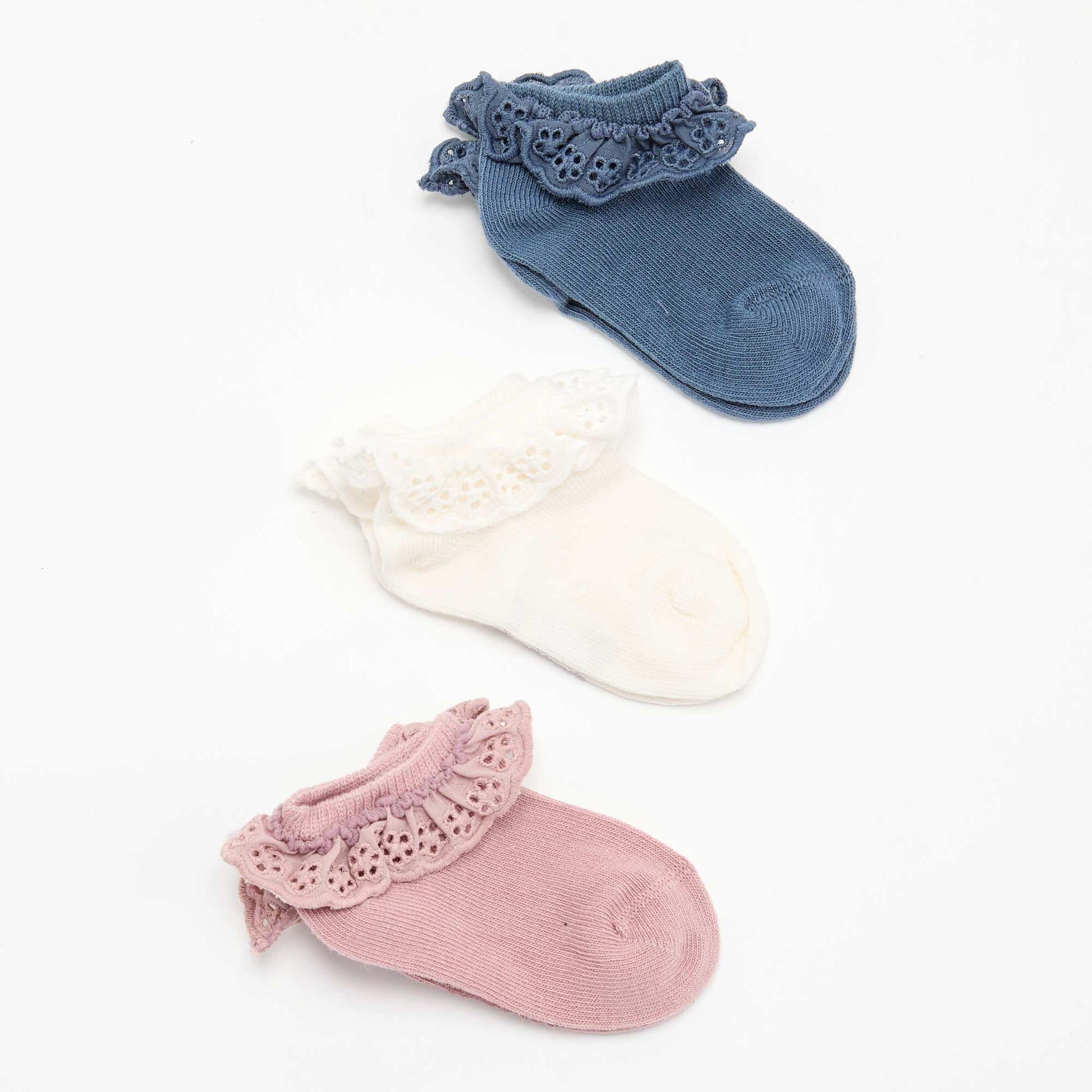 3-Pack of Dress Socks BLUE