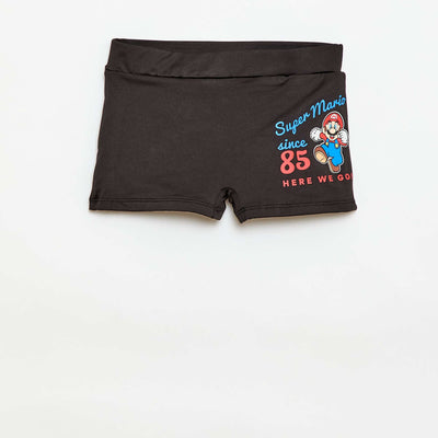 Mario Swim Trunks BLUE