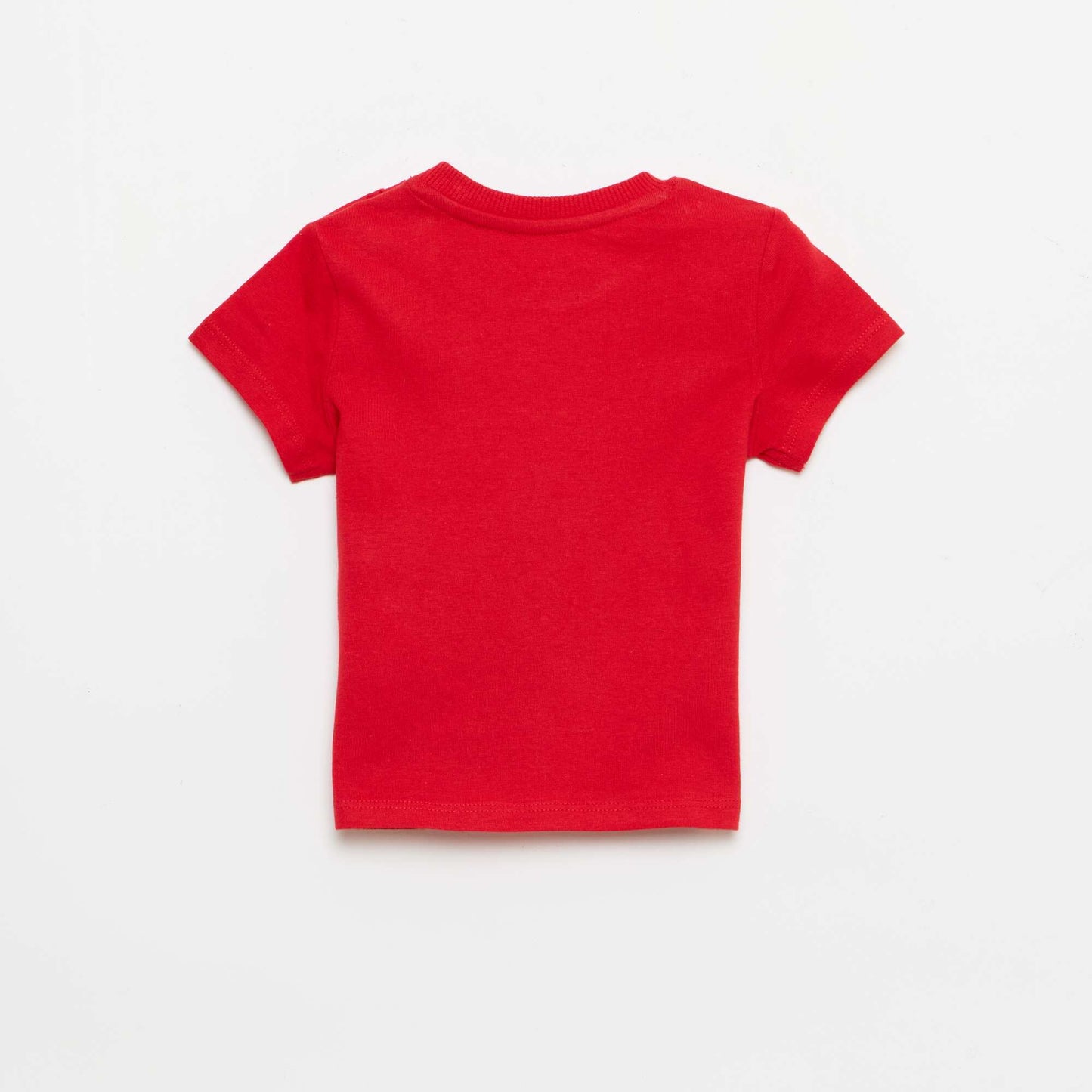 Plain Cotton Jersey T-shirt RED