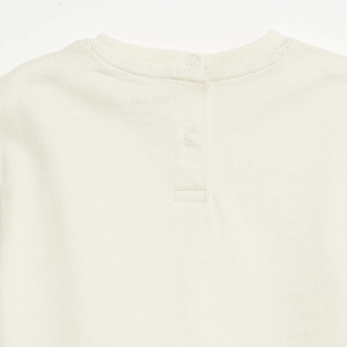 Sleeveless Plain T-shirt ECRU