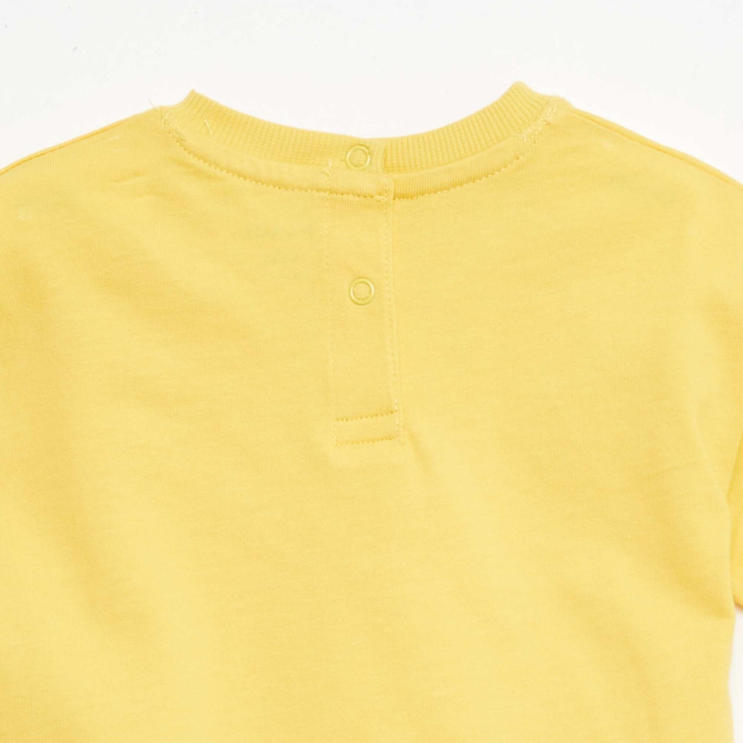 Sleeveless Plain T-shirt YELLOW