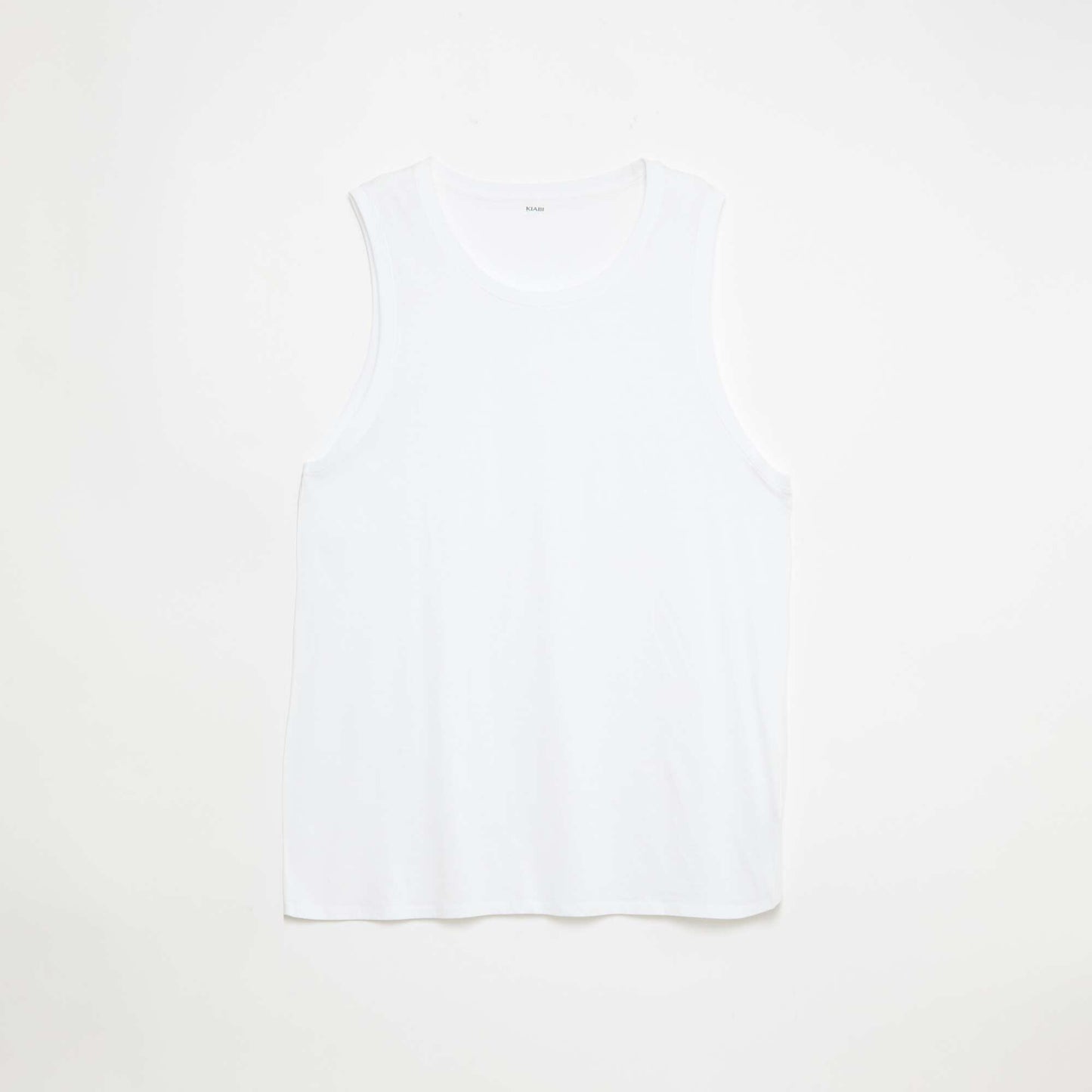 Jersey Knit Tank Top Set - 2 Pack WHITE