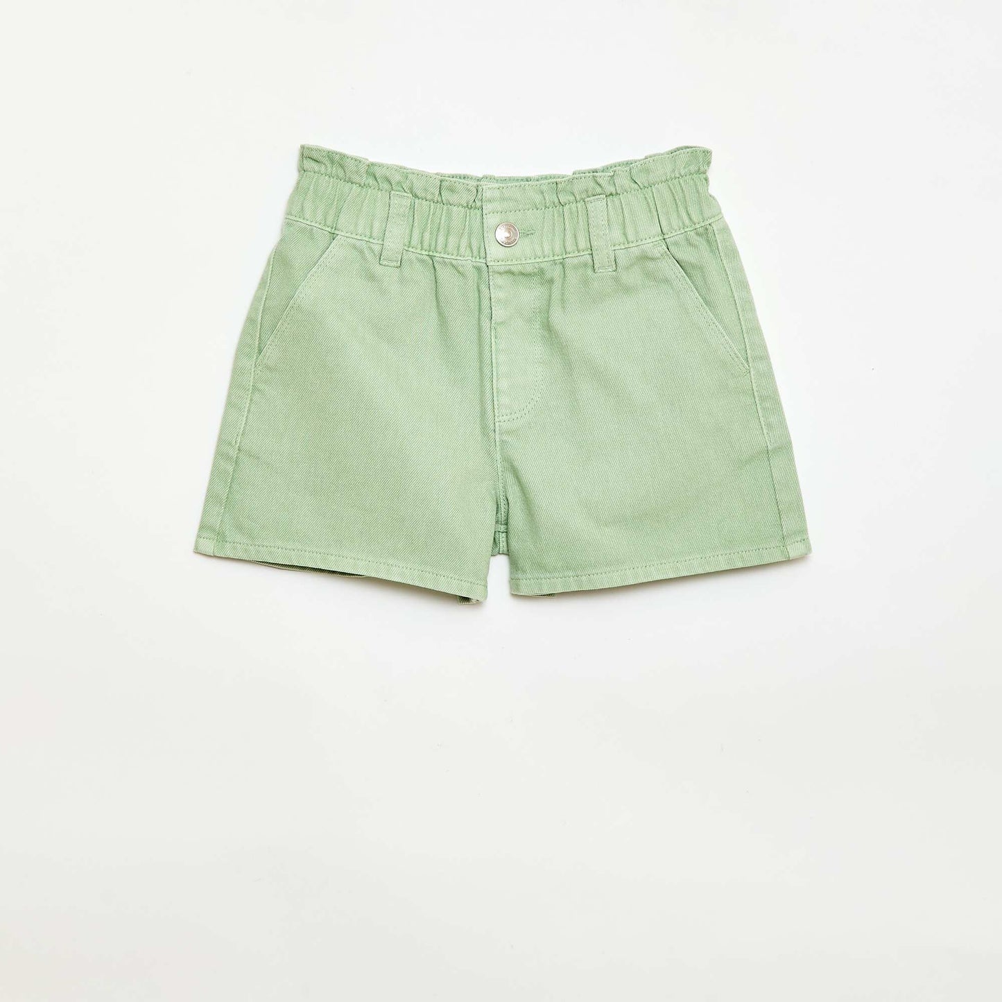 Plain Twill Shorts GREEN