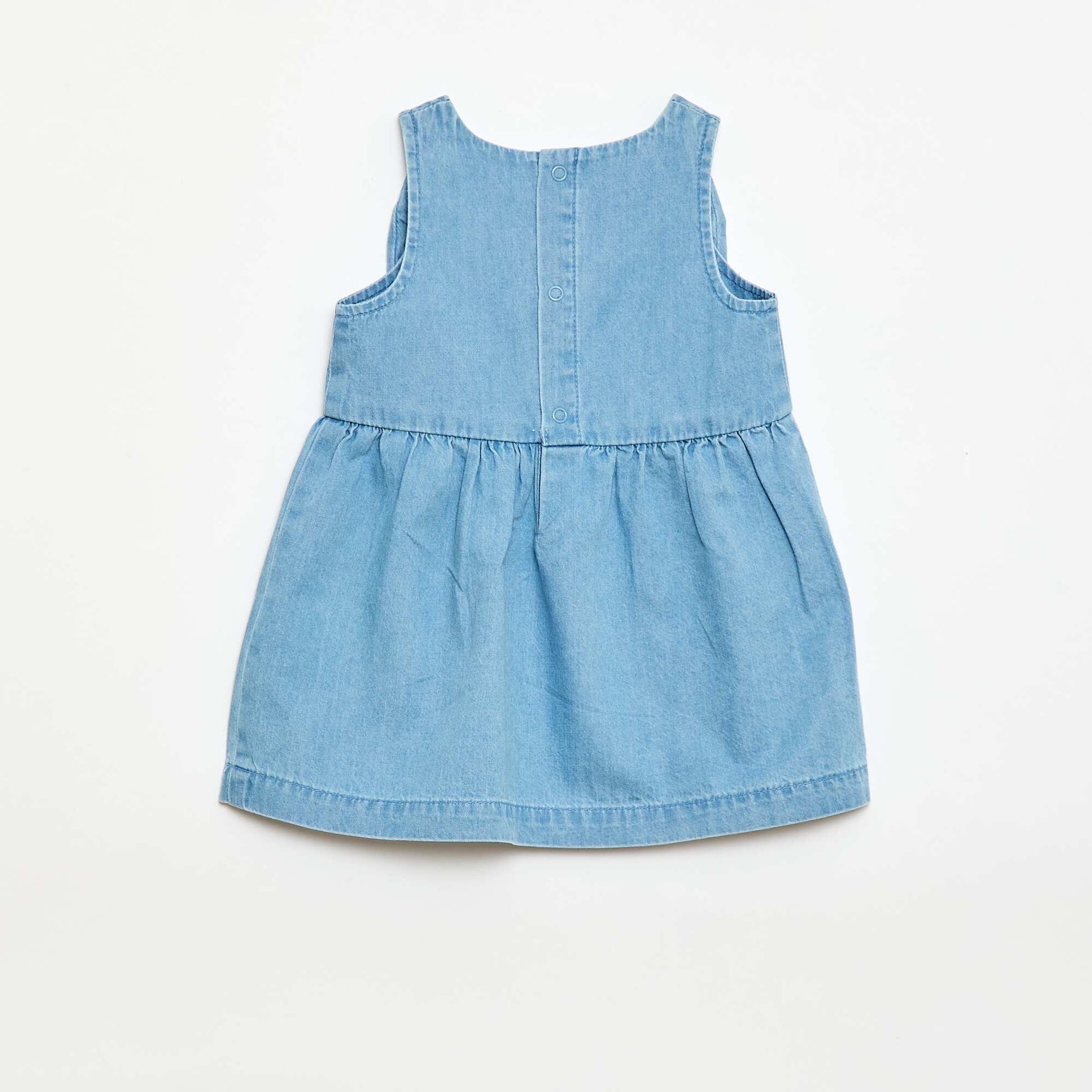 Denim Dress + Bloomers Set BLUE