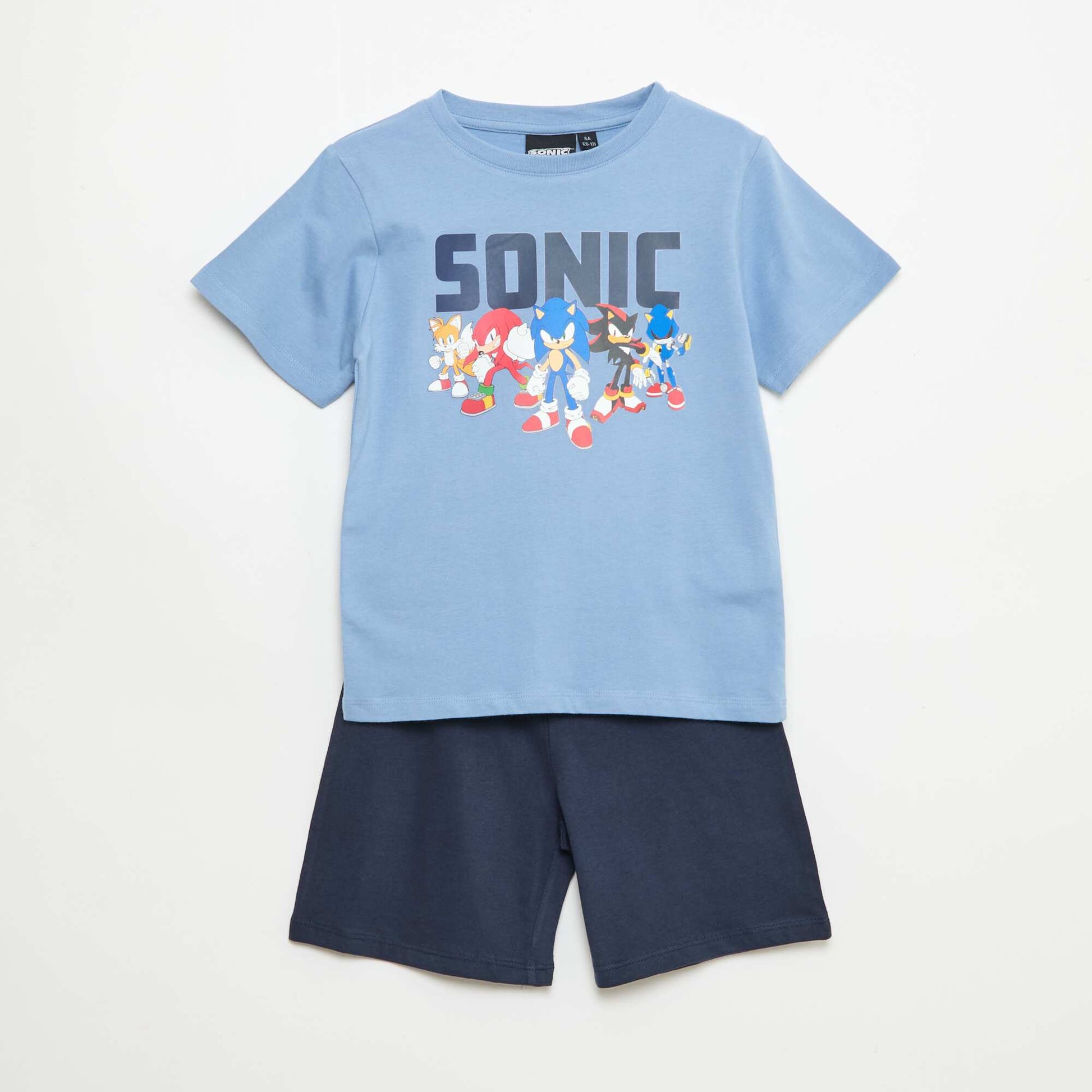 Sonic Cotton Pajama Set BLUE
