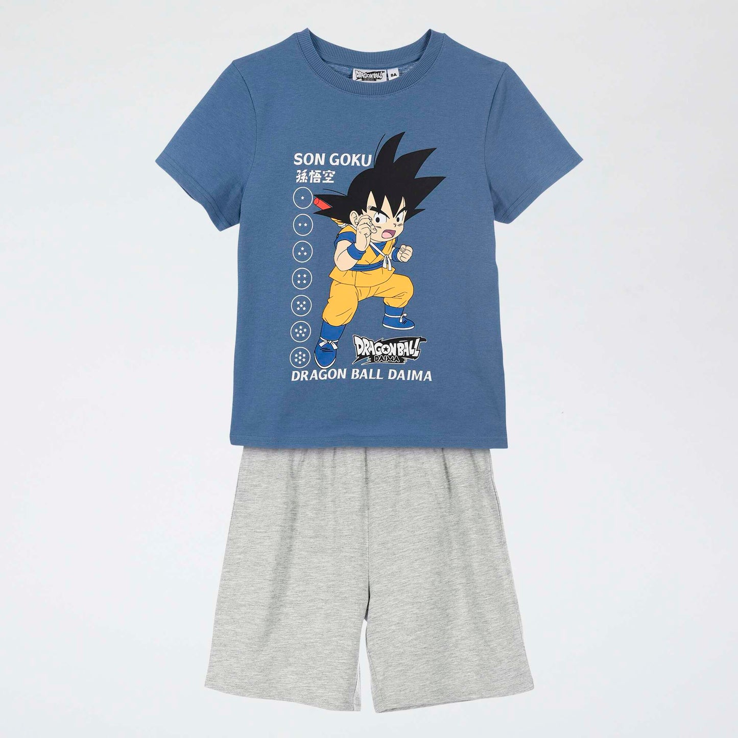 Dragon Ball Cotton Pajama Set BLUE