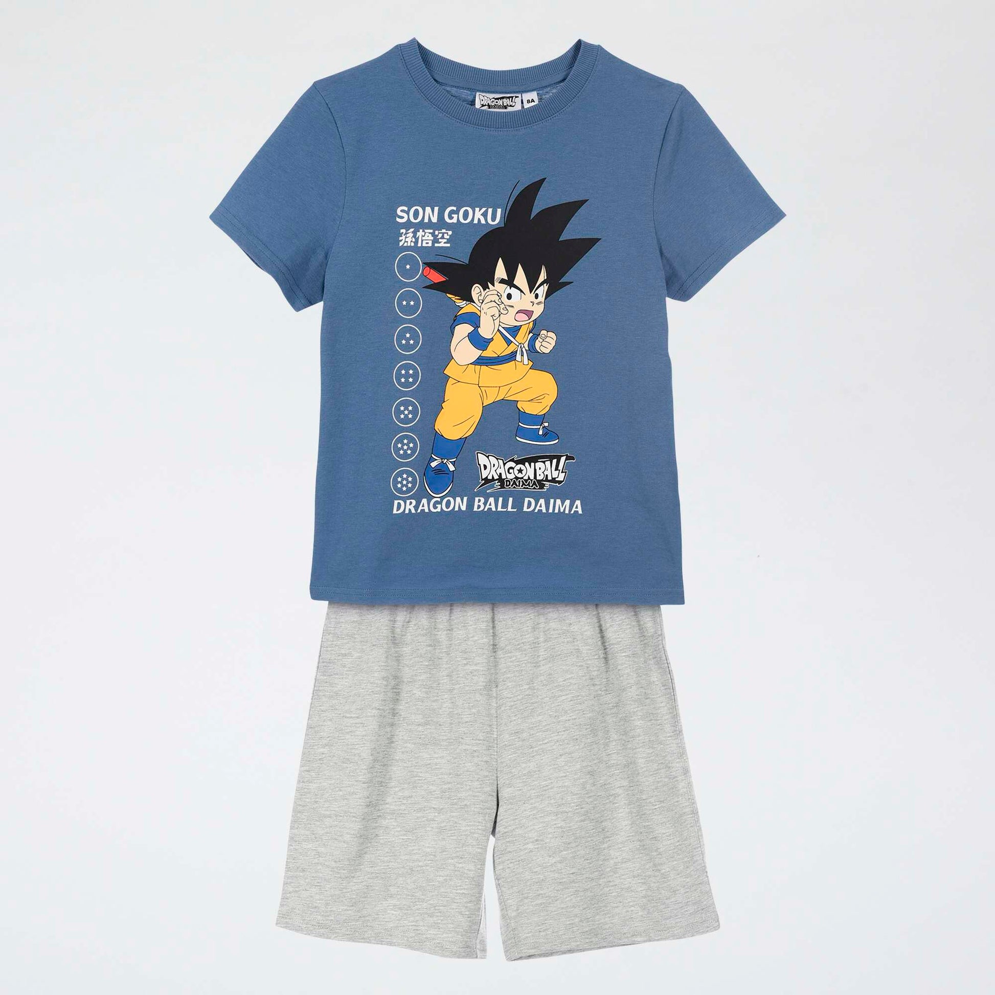Dragon Ball Cotton Pajama Set BLUE