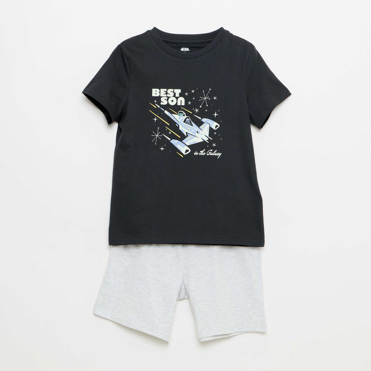 Long 'Star Wars' Pajama Set - 2-Piece GREY