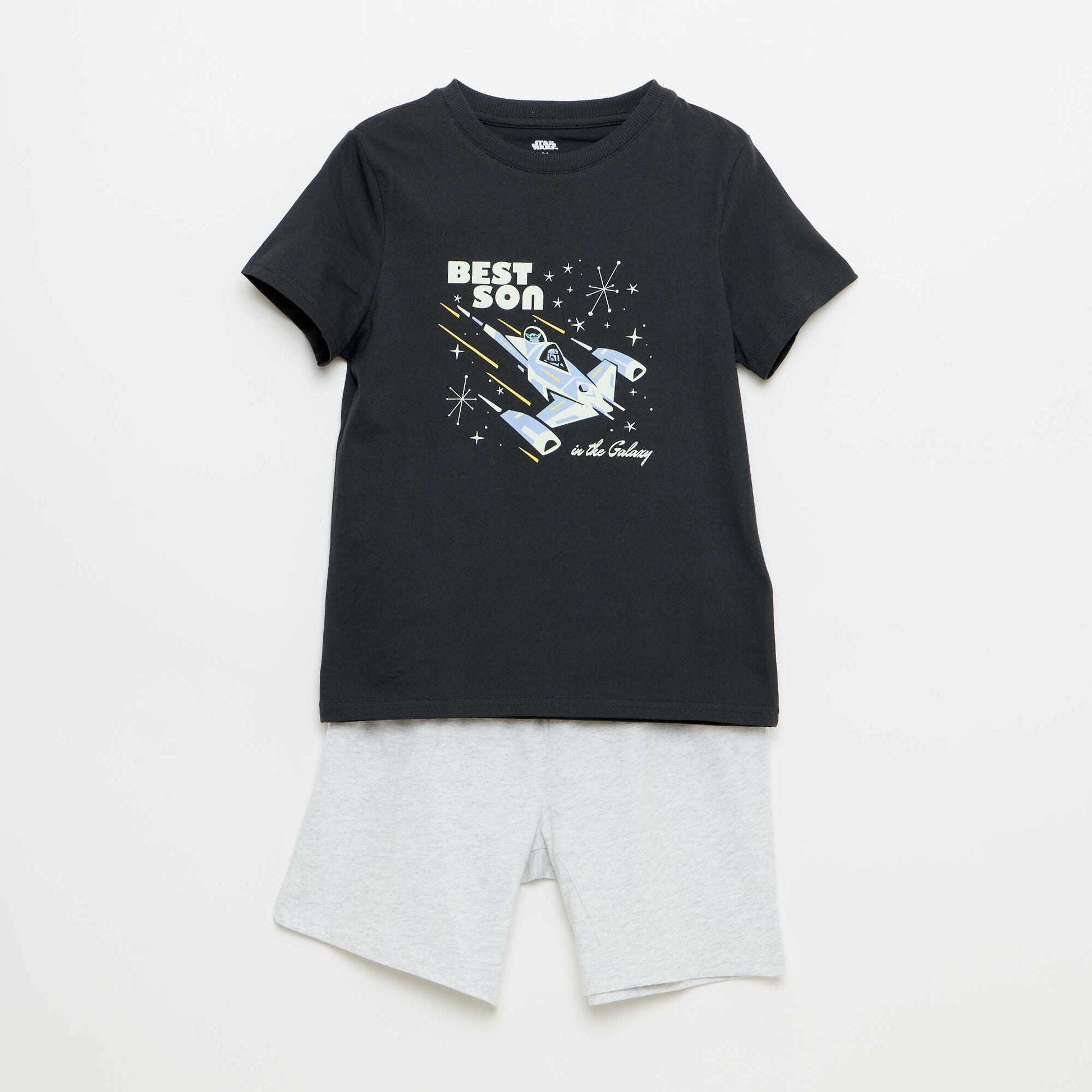 Long 'Star Wars' Pajama Set - 2-Piece GREY