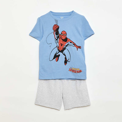Marvel Short Pajamas BLUE