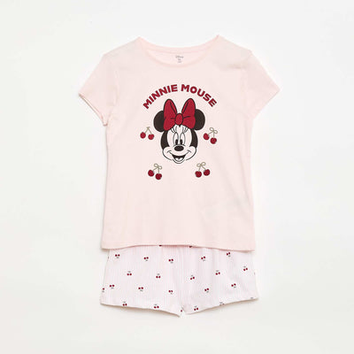 'Disney' 2-Piece Pajama Set: Shorts + T-shirt PINK