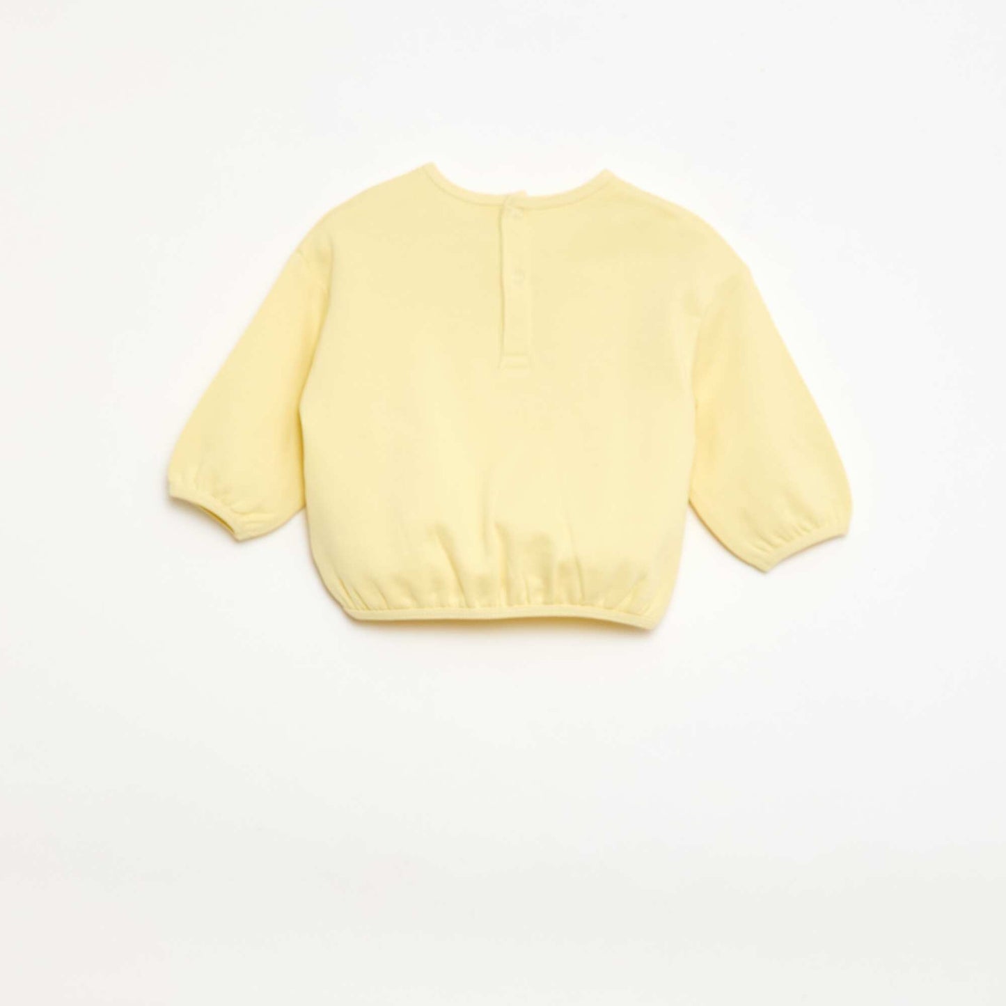 Sweatshirt and Jogging Pants Set YELLOW