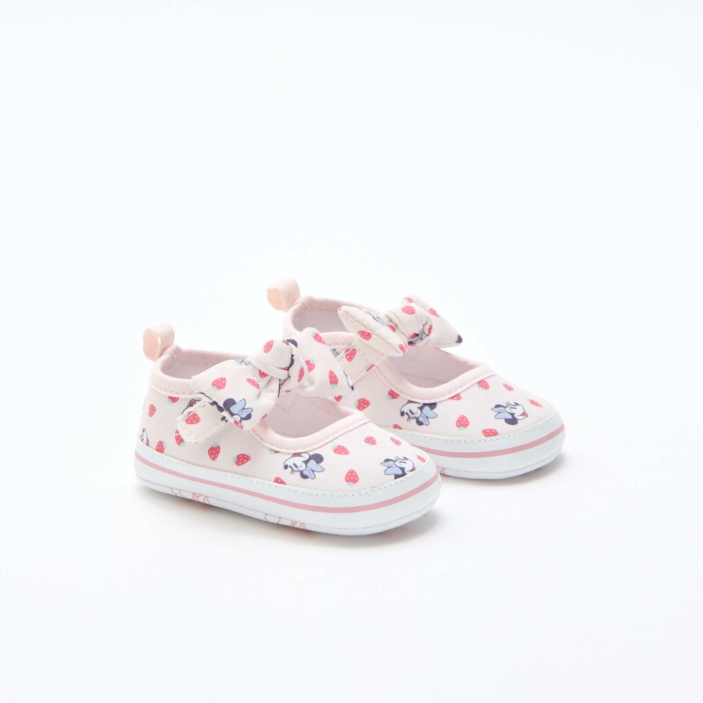 Disney hook-and-loop ballet flats PALE PINK