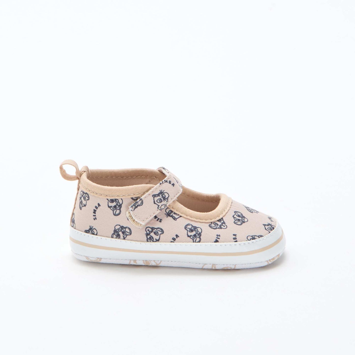 Disney Hook-and-Loop Ballet Flats BEIGE
