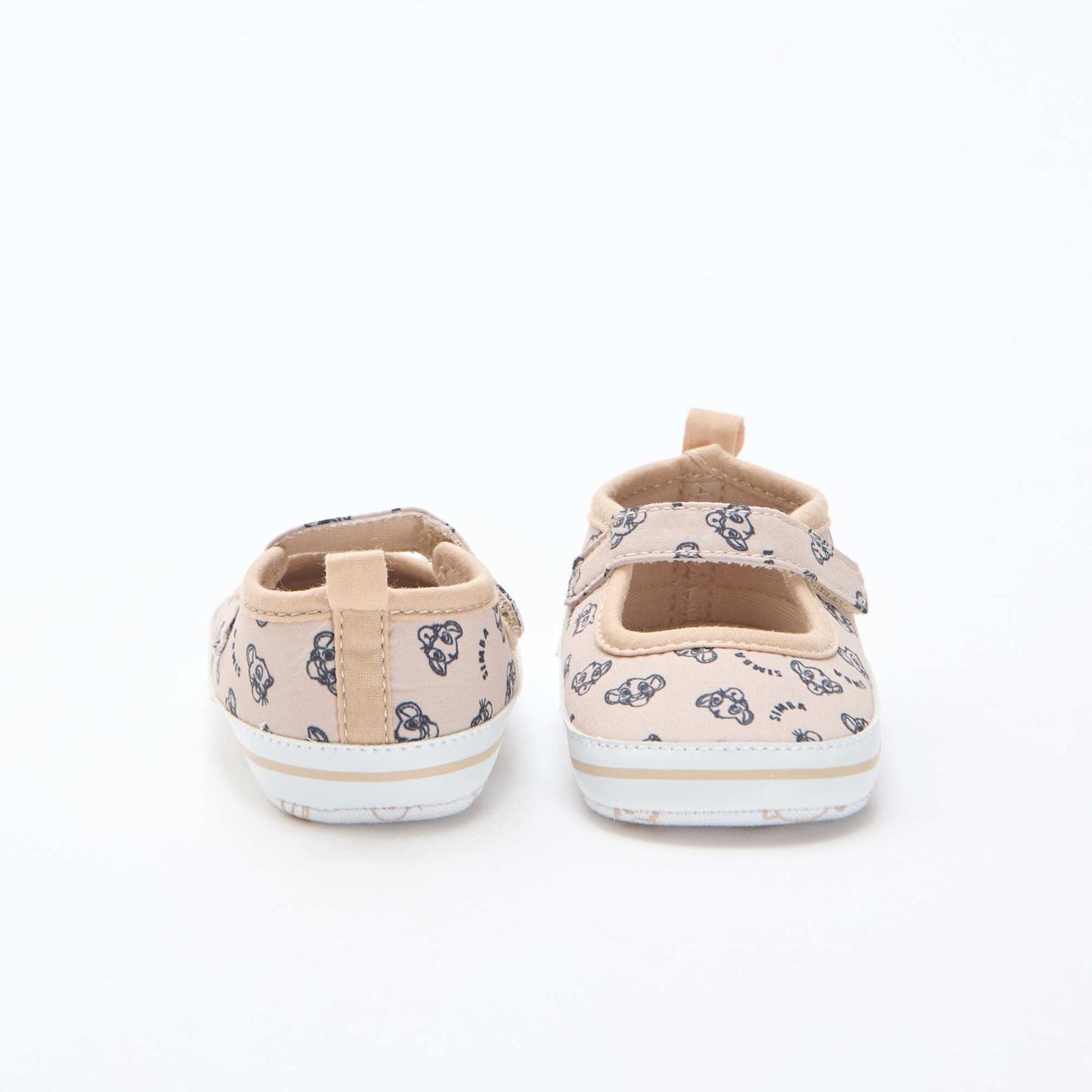 Disney Hook-and-Loop Ballet Flats BEIGE