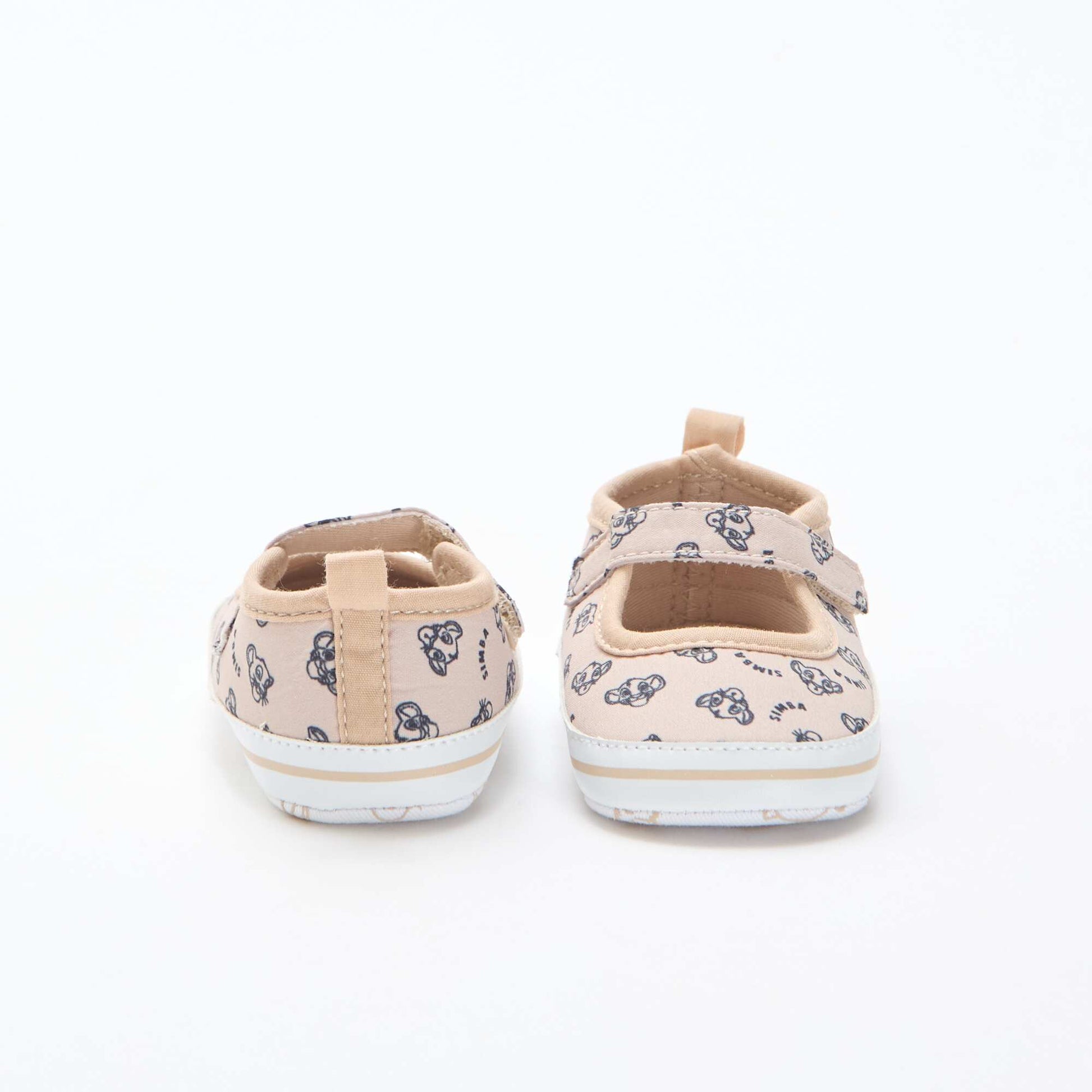 Disney Hook-and-Loop Ballet Flats BEIGE